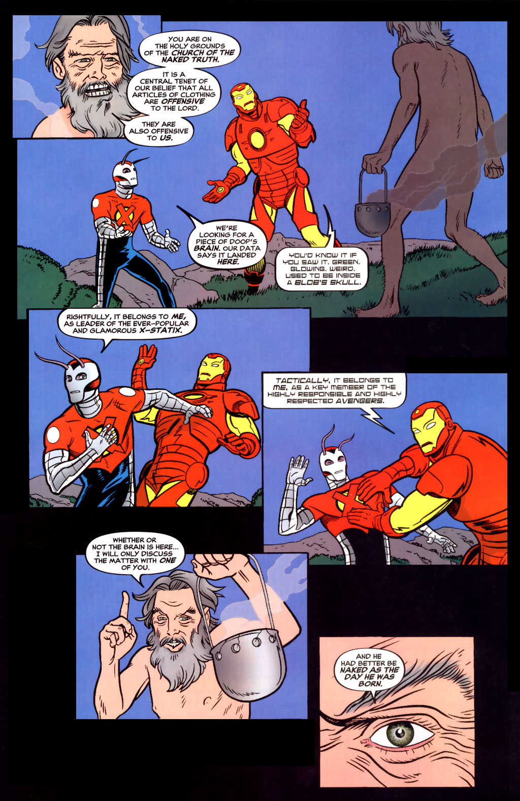 Read online X-Statix comic -  Issue #24 - 11