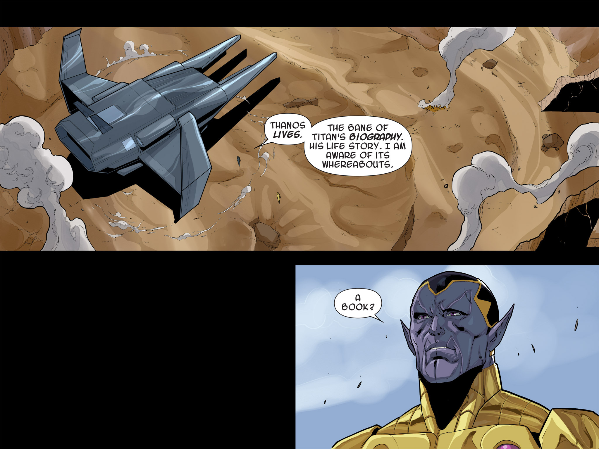 Read online Thanos: A God Up There Listening comic -  Issue # TPB - 35