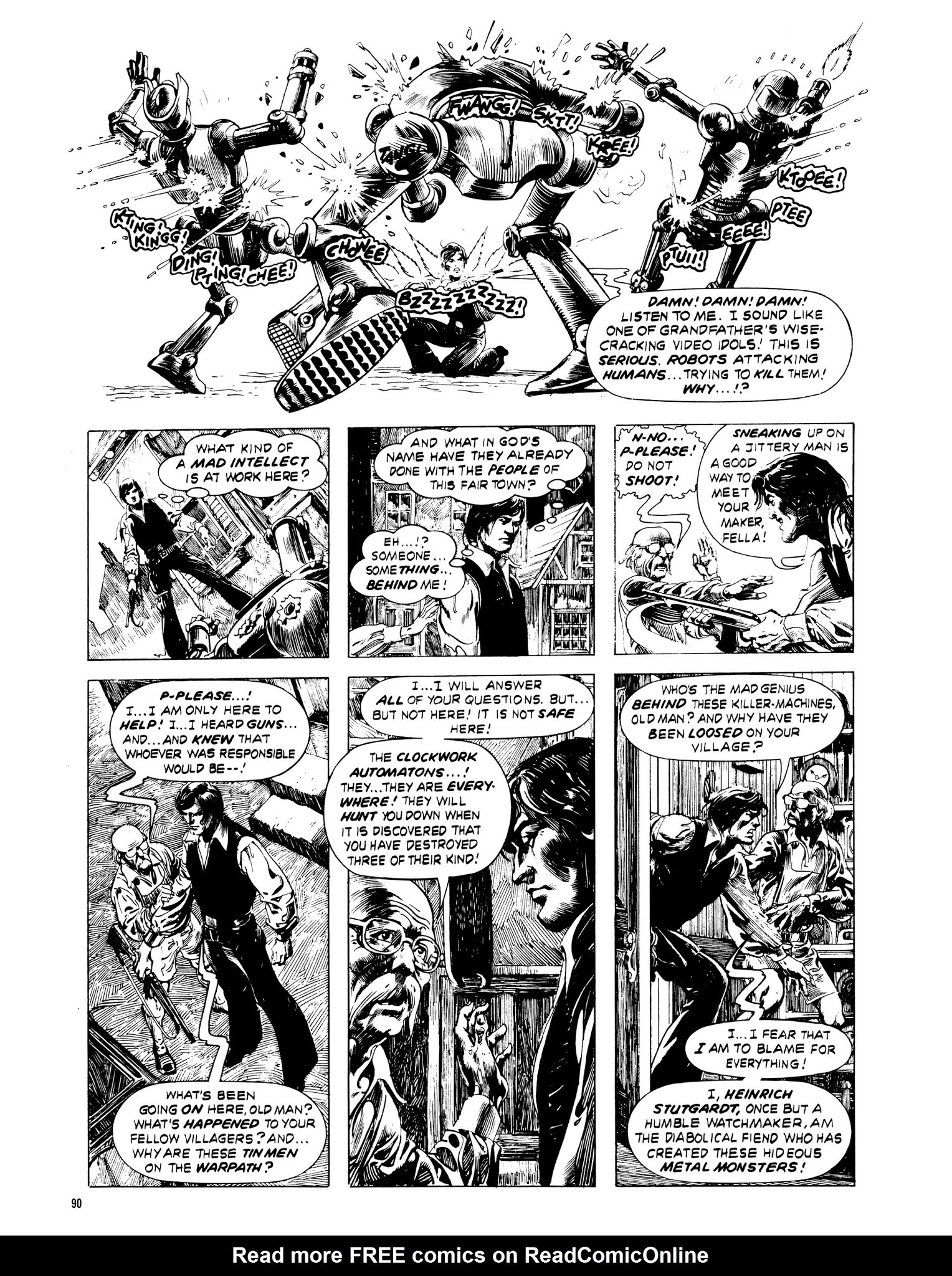 Read online Eerie Archives comic -  Issue # TPB 21 (Part 1) - 92