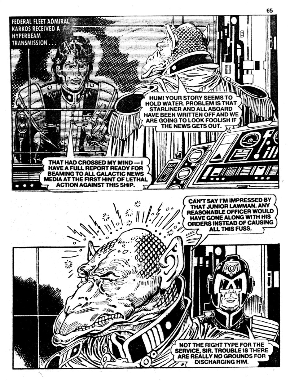 Read online Starblazer comic -  Issue #236 - 64