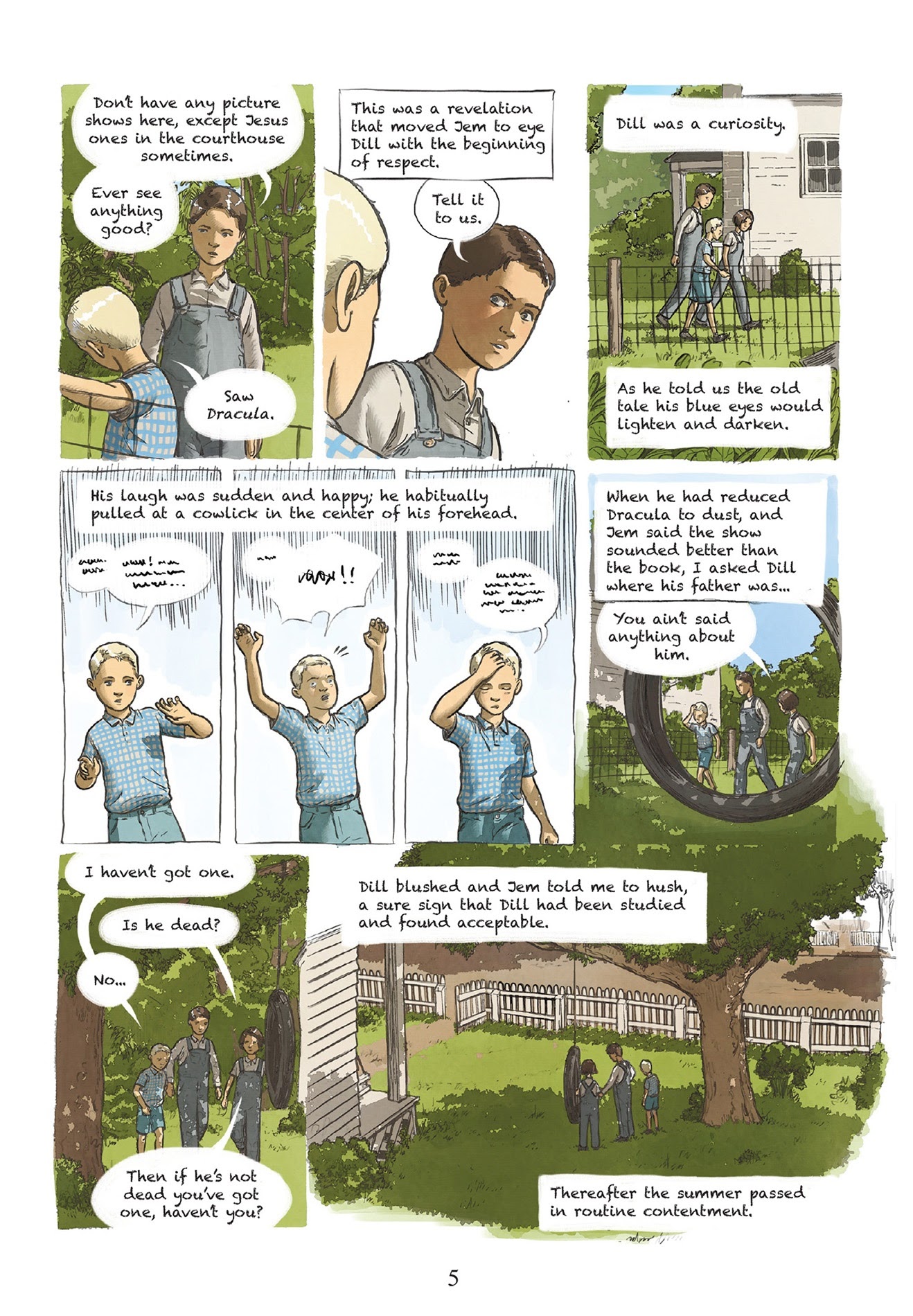 Read online To Kill a Mockingbird: A Graphic Novel comic -  Issue # TPB (Part 1) - 13