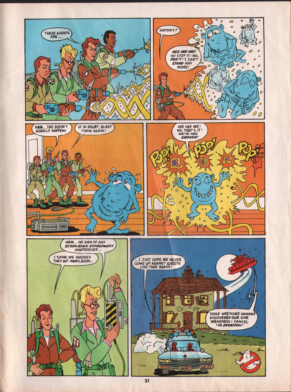 Read online The Real Ghostbusters comic -  Issue #9 - 21