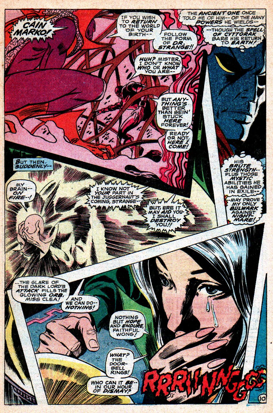 Read online Marvel Masterworks: Doctor Strange comic -  Issue # TPB 3 - 286