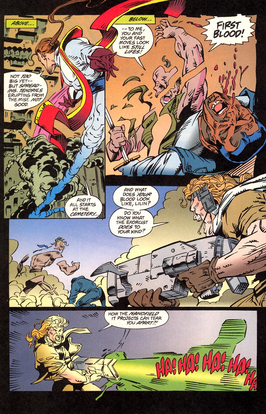 Read online Nightstalkers comic -  Issue #14 - 14
