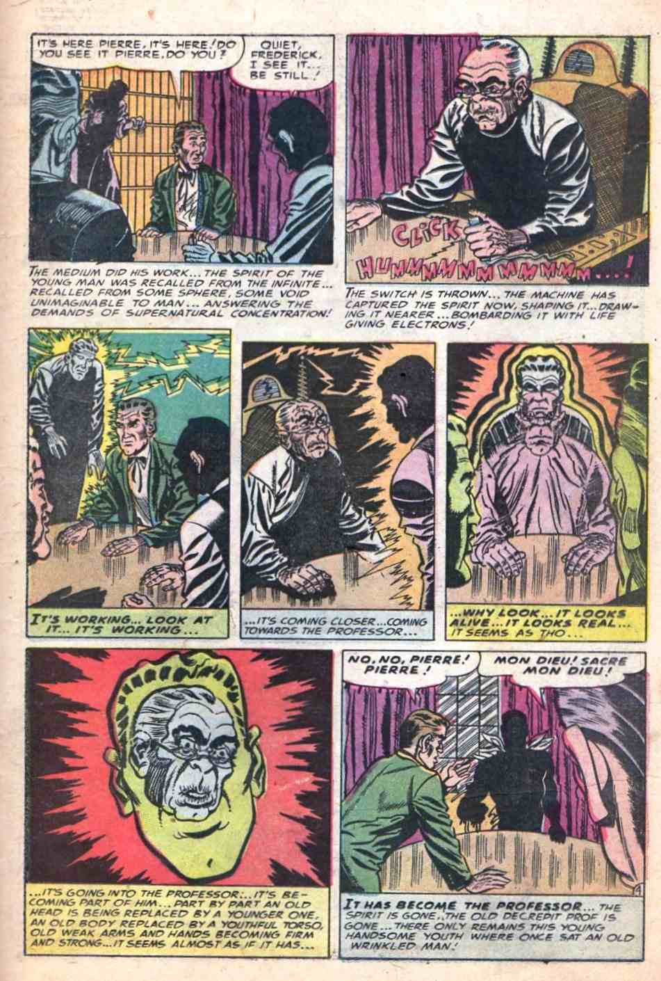 Read online Weird Mysteries (1952) comic -  Issue #10 - 19