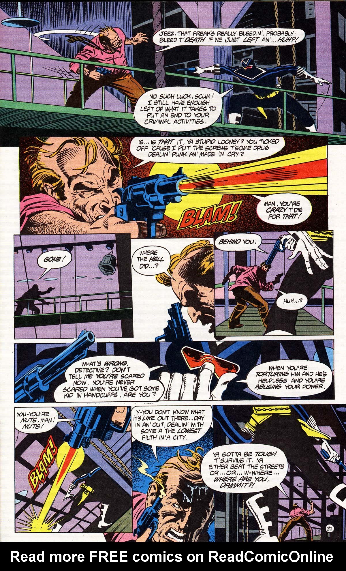 Read online Vigilante (1983) comic -  Issue #25 - 23