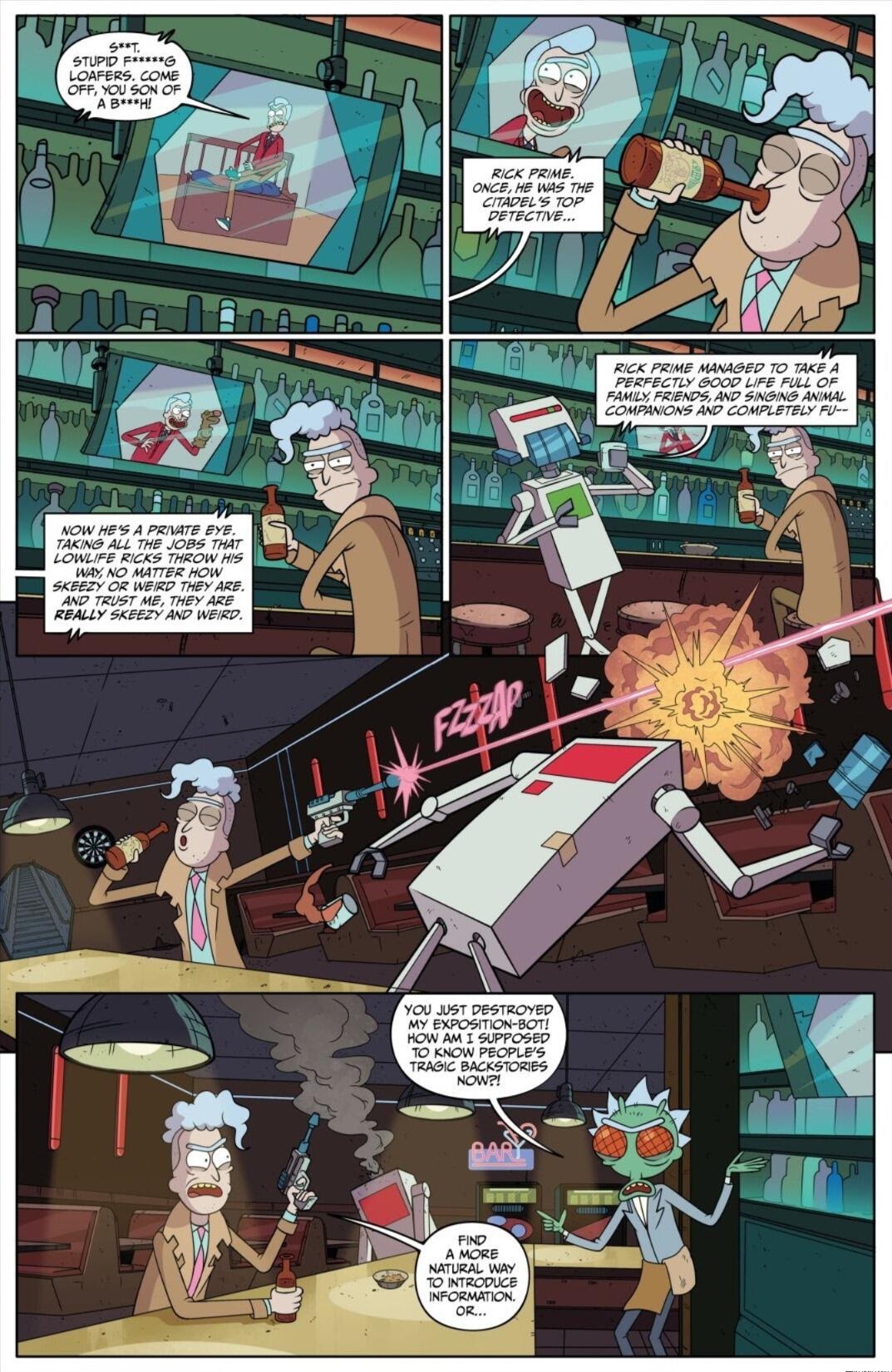 Read online Rick and Morty Presents: The Council of Ricks comic -  Issue # Full - 4