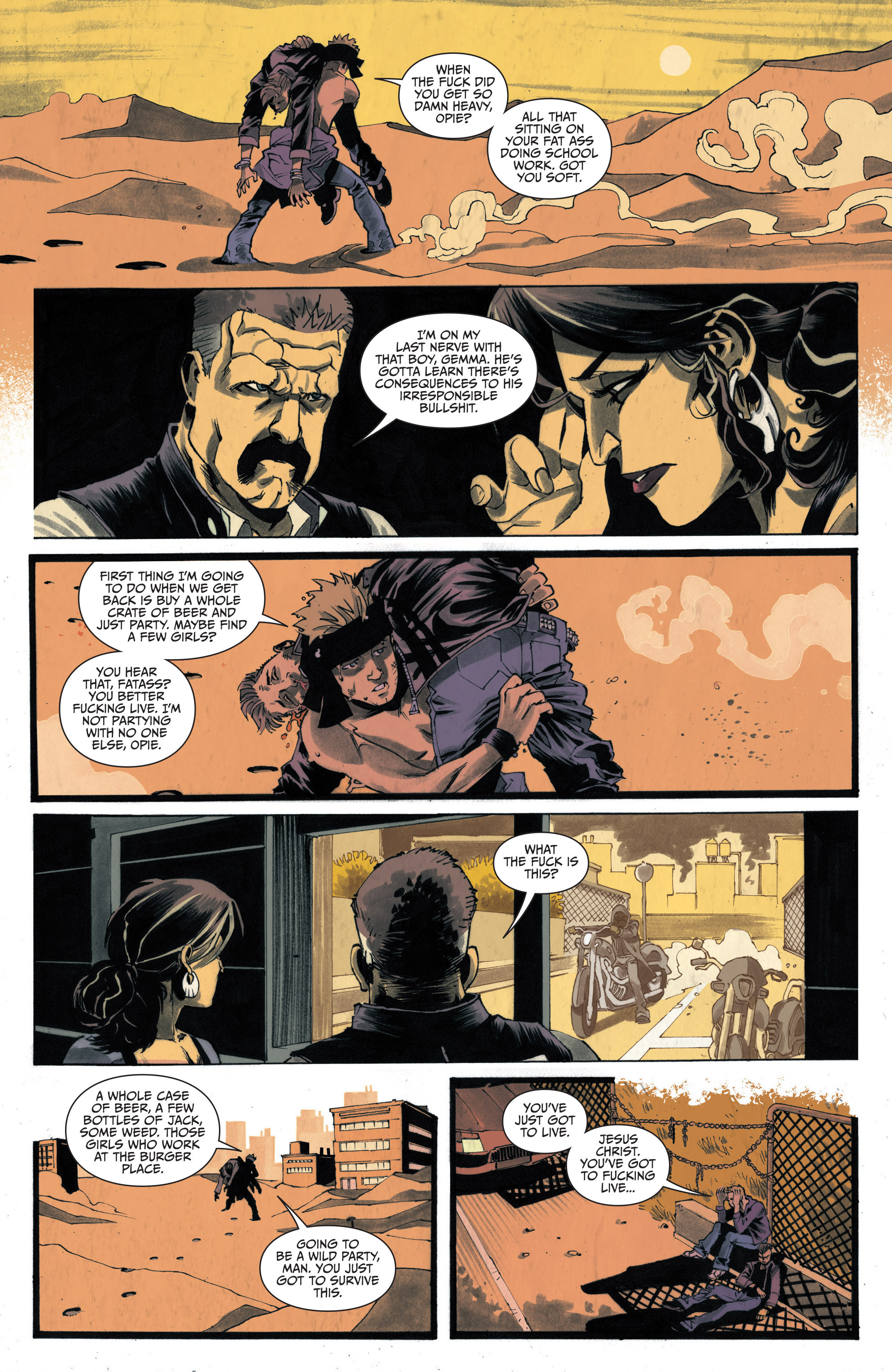 Read online Sons of Anarchy: Redwood Original comic -  Issue #4 - 13