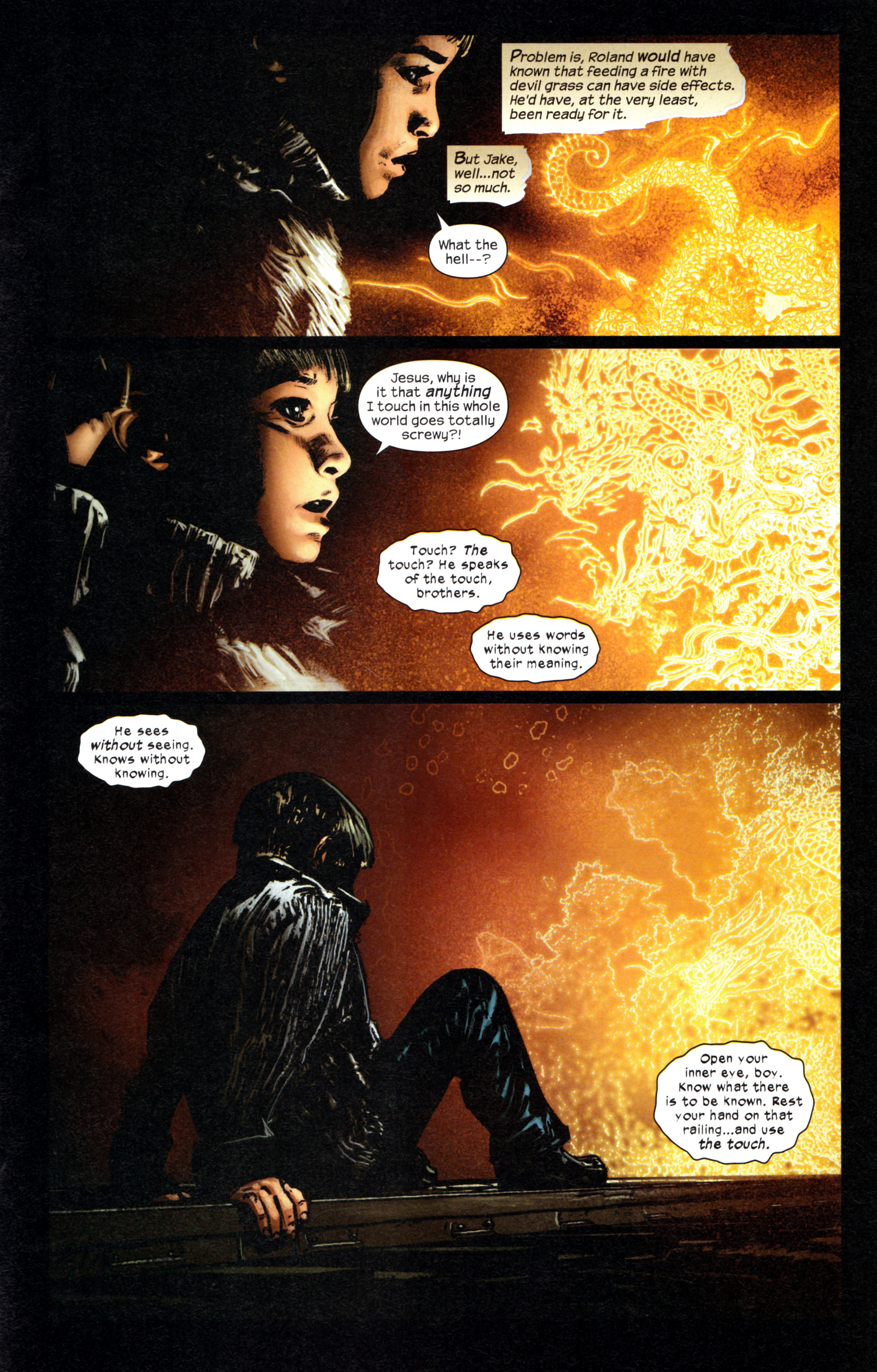 Read online Dark Tower: The Gunslinger - The Man in Black comic -  Issue #1 - 21