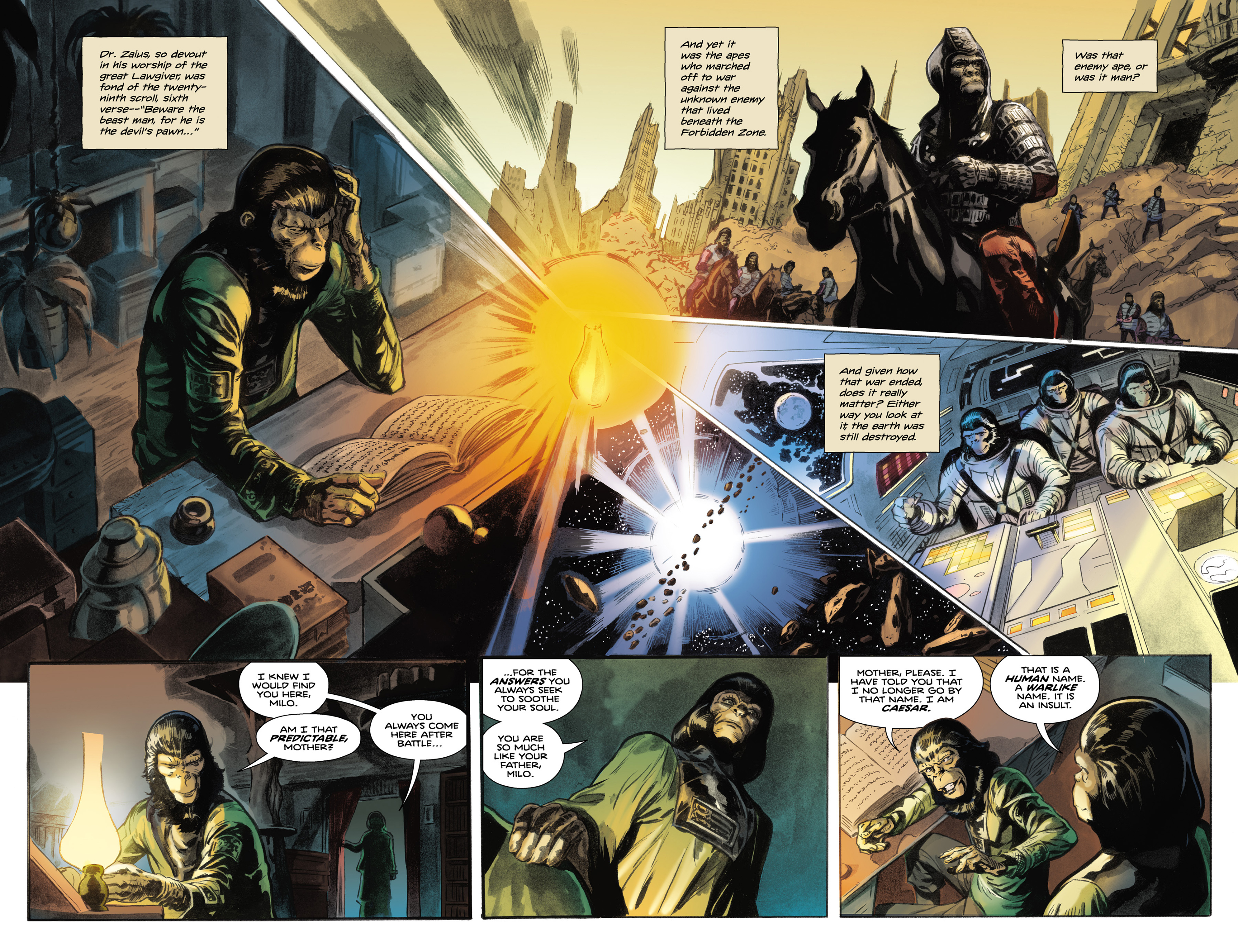 Read online Tarzan On the Planet of the Apes comic -  Issue #2 - 9