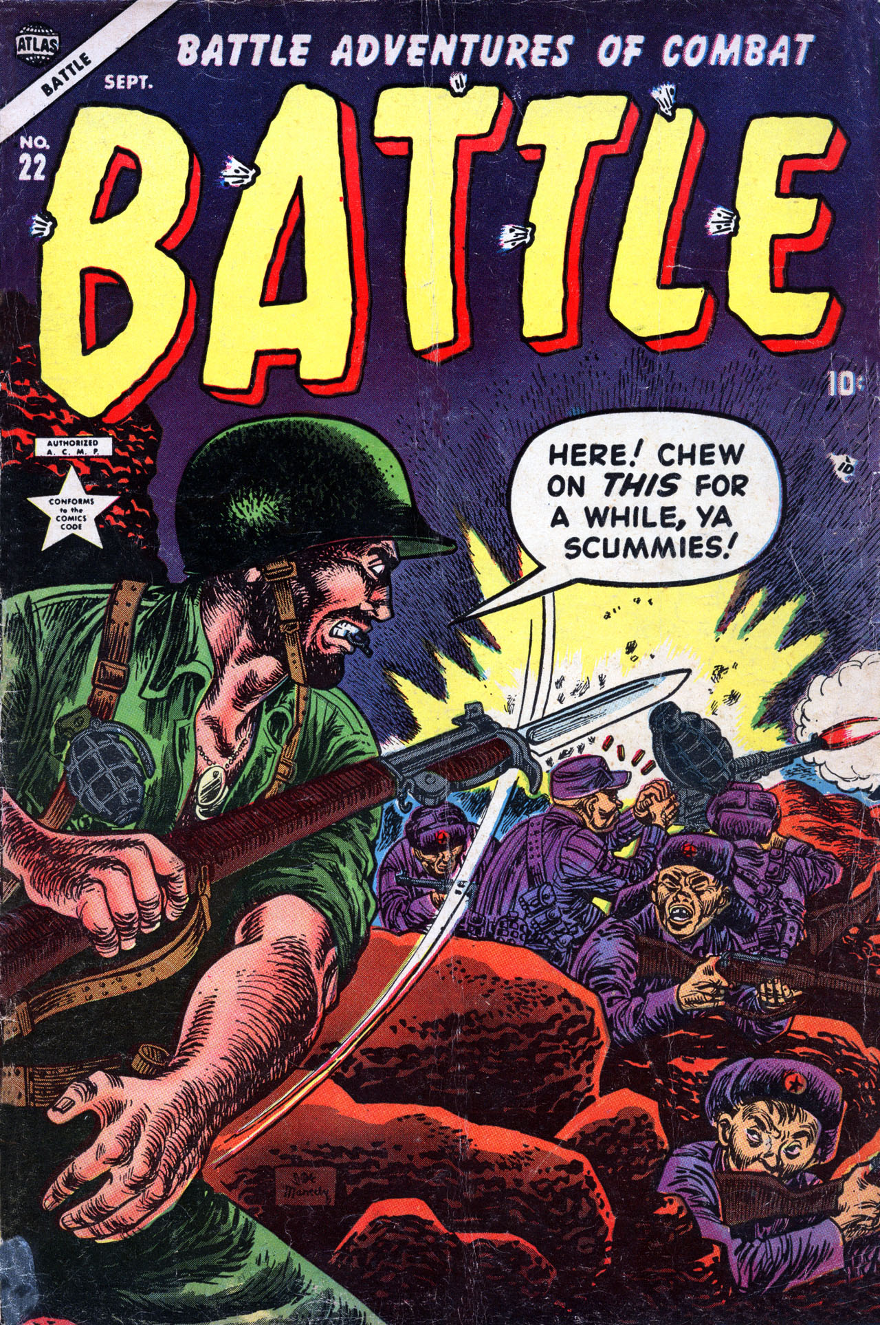 Read online Battle comic -  Issue #22 - 1