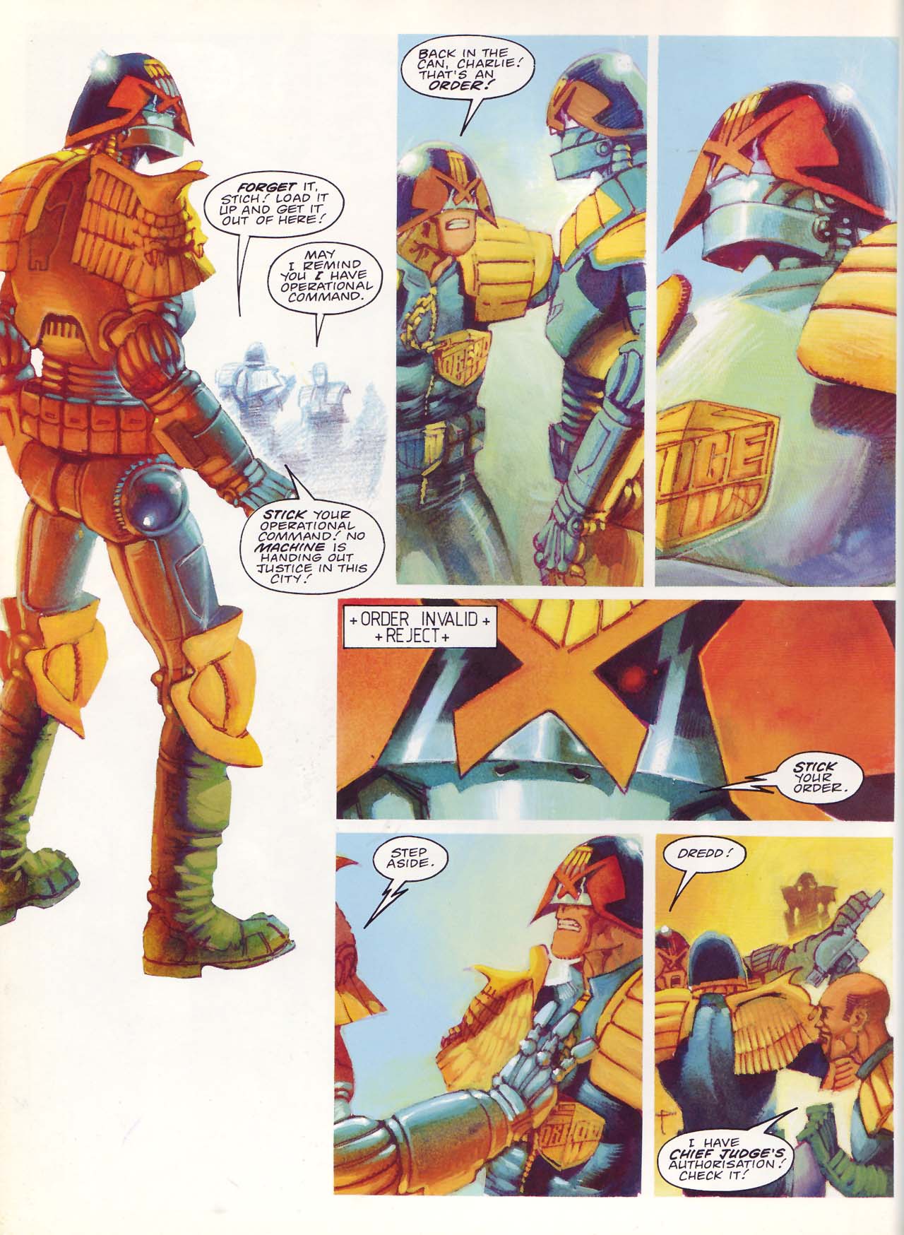 Read online Judge Dredd: Mechanismo comic -  Issue # TPB - 13