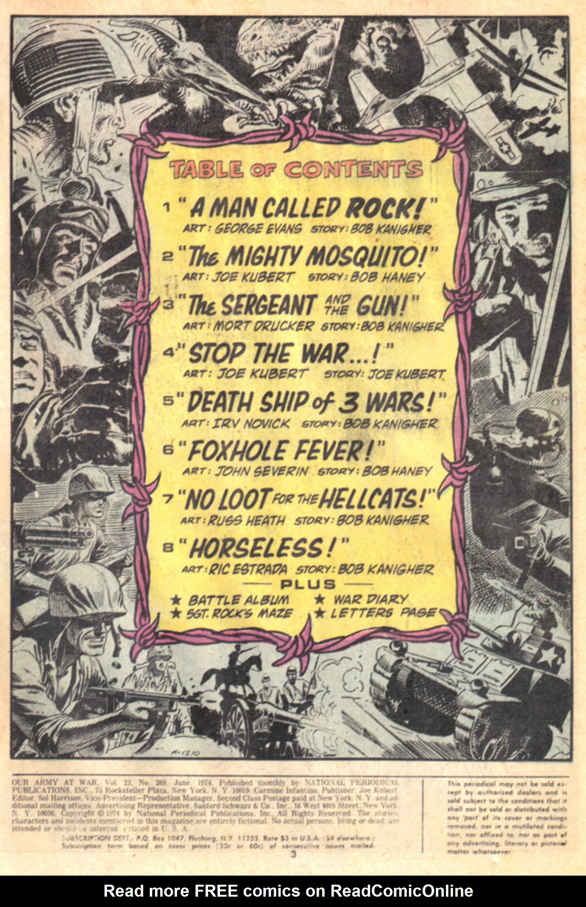 Read online Our Army at War (1952) comic -  Issue #269 - 3