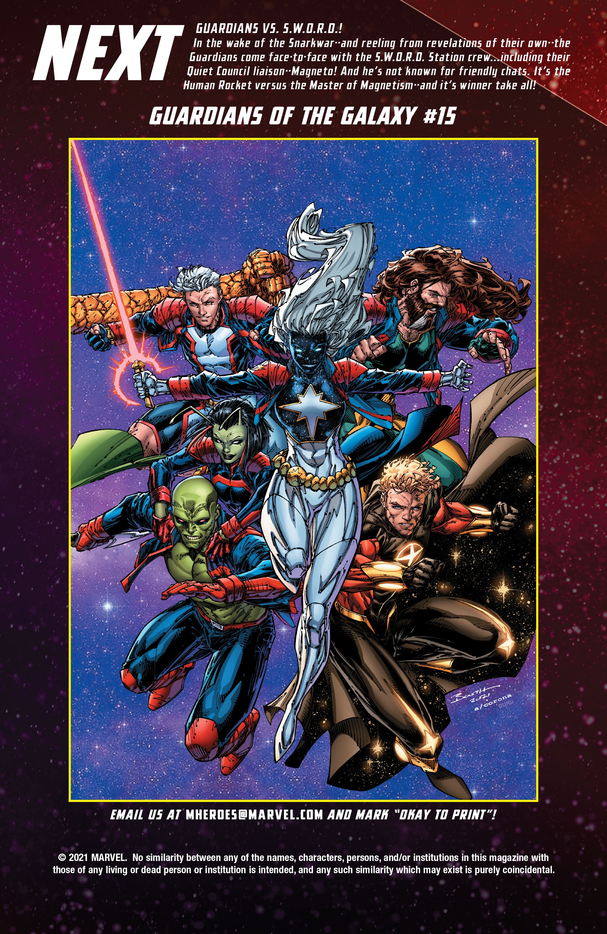Read online Guardians Of The Galaxy (2020) comic -  Issue #14 - 22
