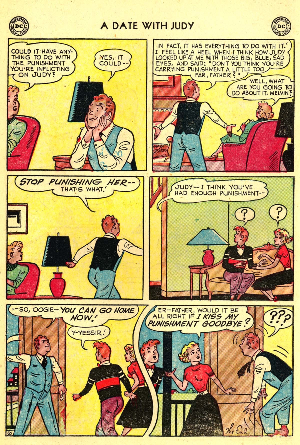 Read online A Date with Judy comic -  Issue #34 - 8