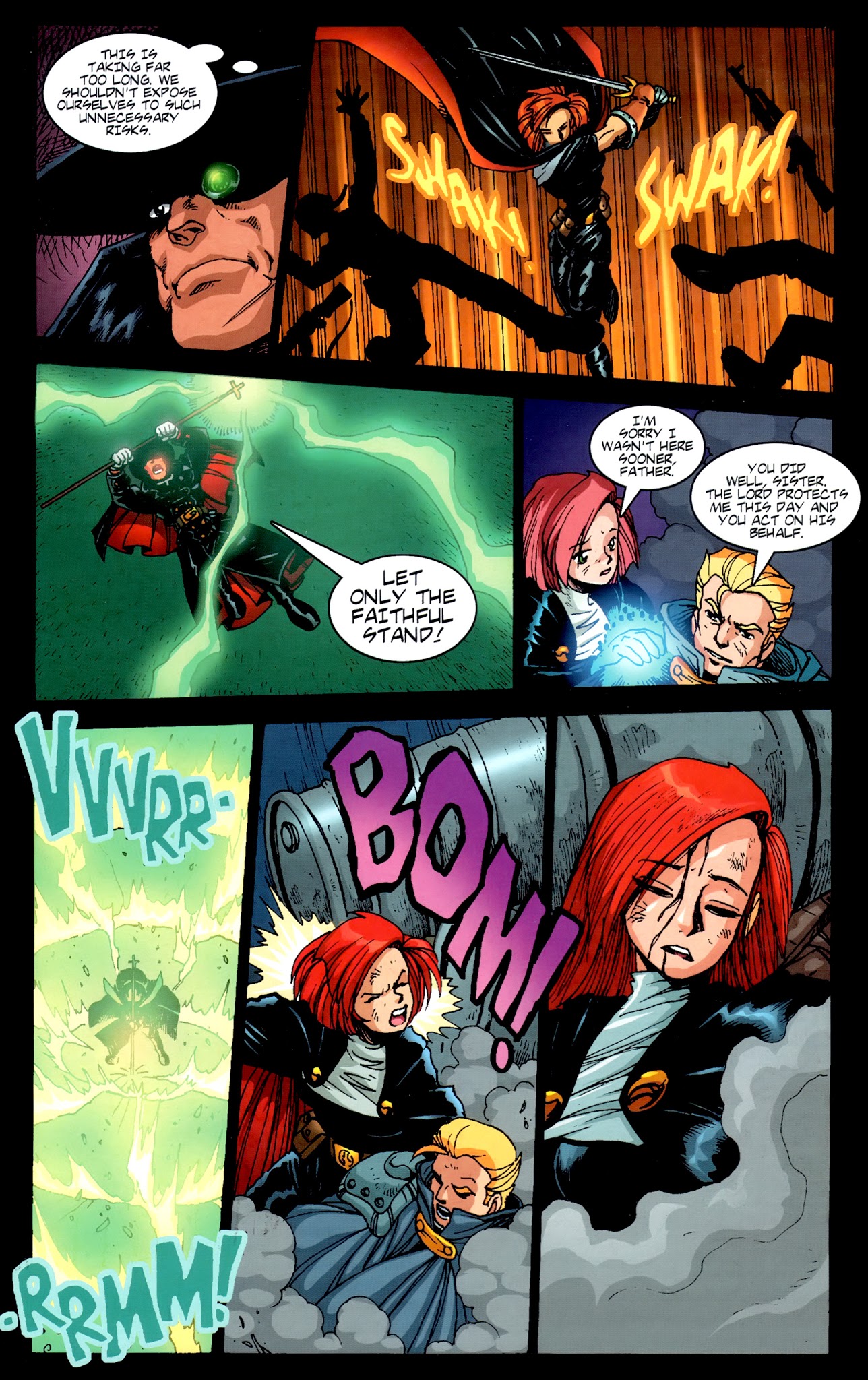 Read online Warrior Nun Areala (1999) comic -  Issue #4 - 6