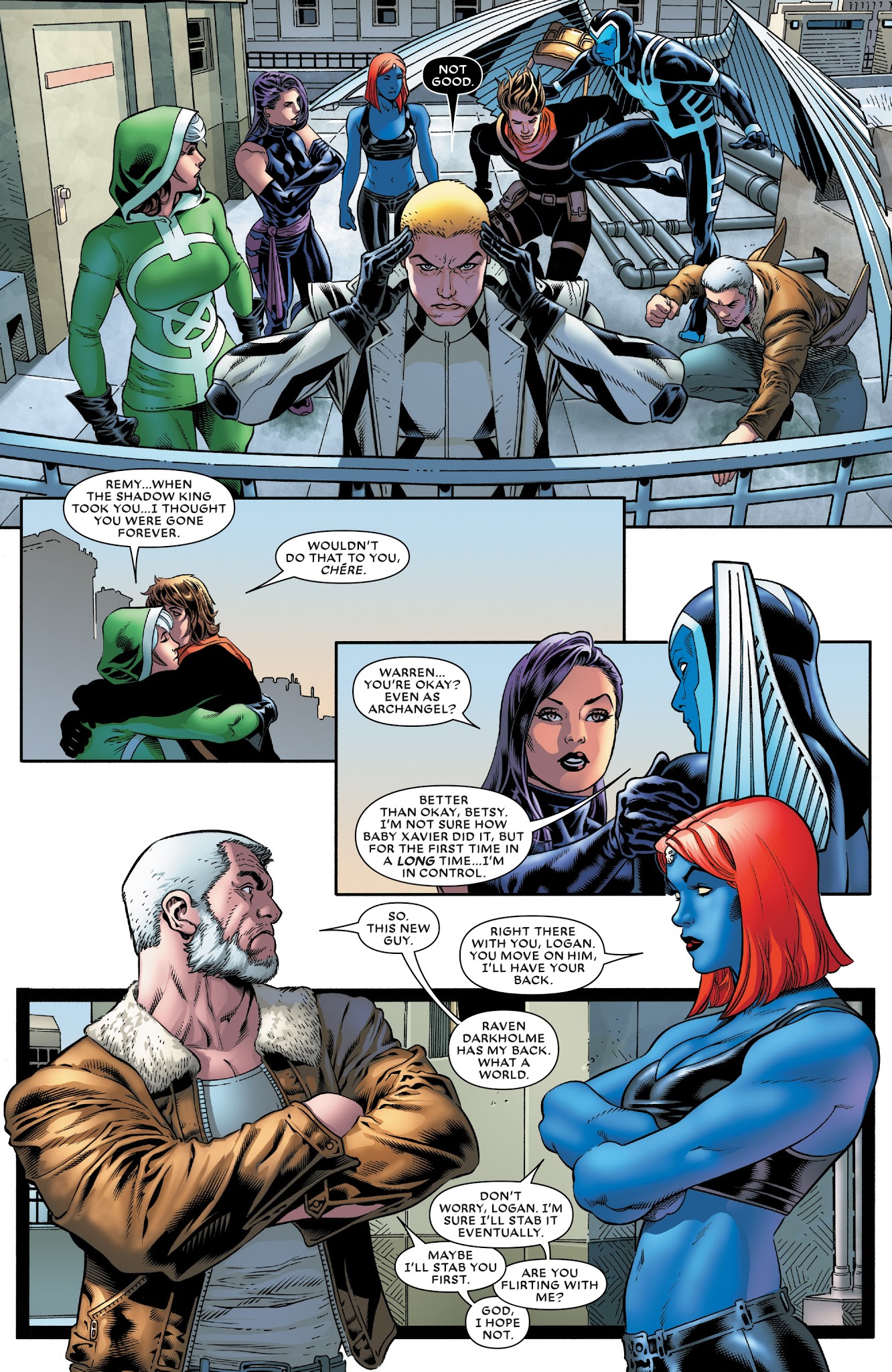 Read online Astonishing X-Men (2017) comic -  Issue #8 - 12