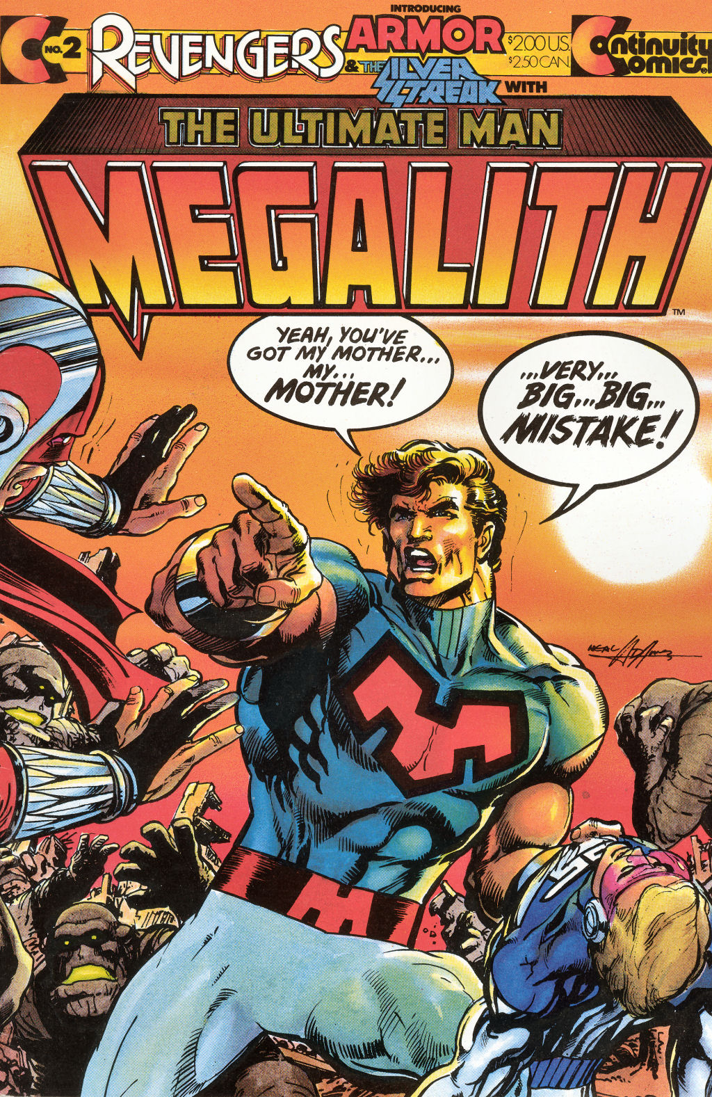 Read online The Revengers featuring Megalith comic -  Issue #2 - 1