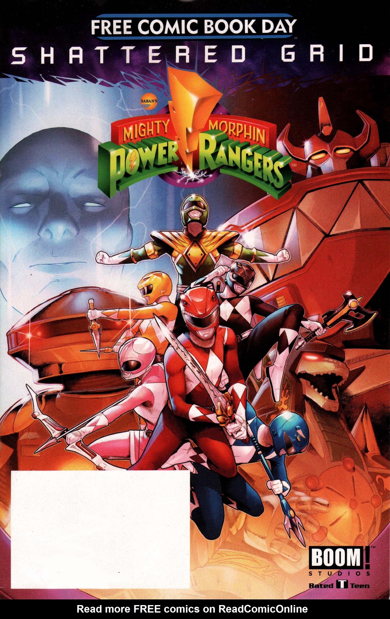 Read online Free Comic Book Day 2018 comic -  Issue # Mighty Morphin Power Rangers - 1