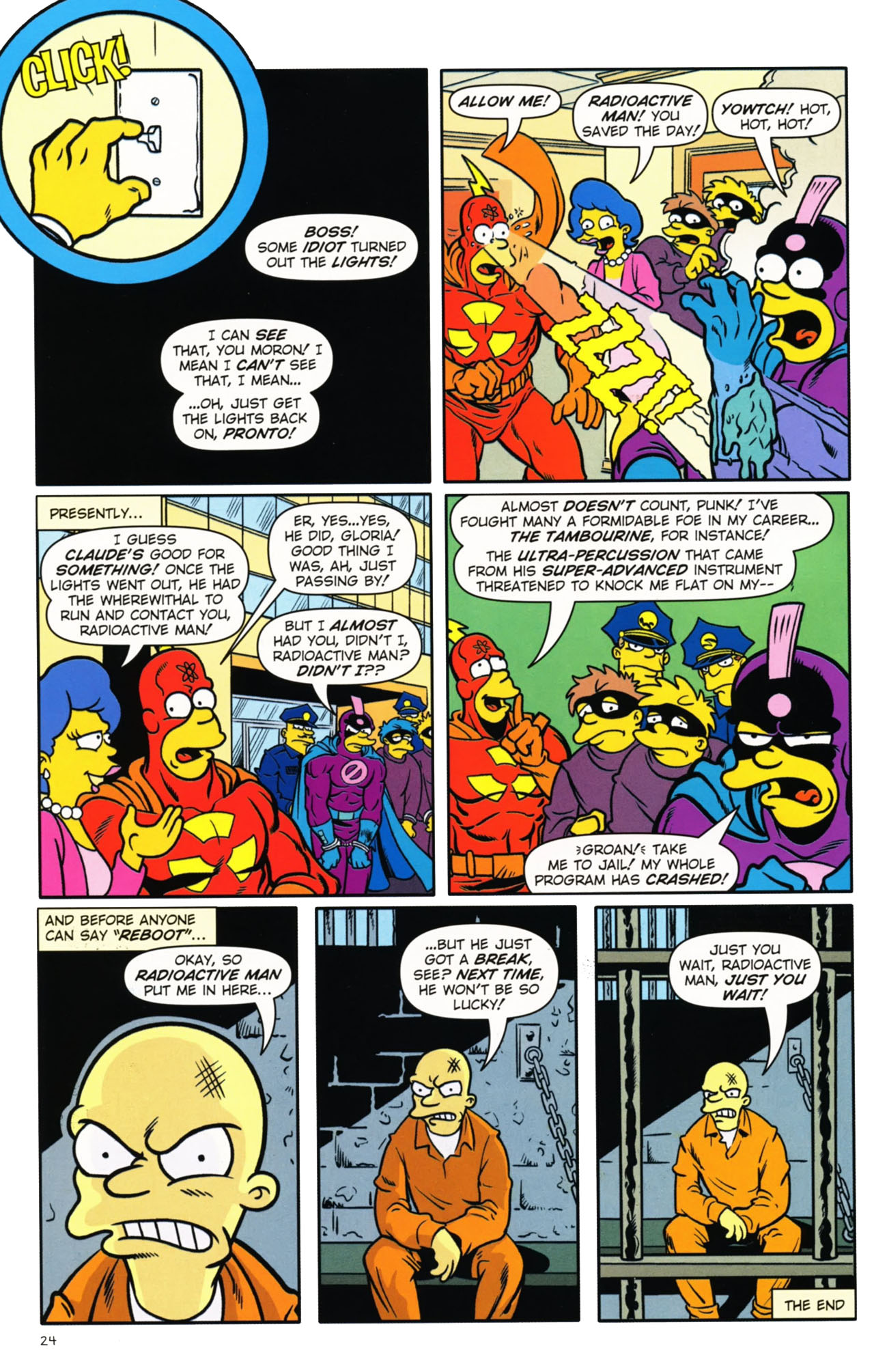 Read online Bongo Comics Presents Simpsons Super Spectacular comic -  Issue #10 - 26