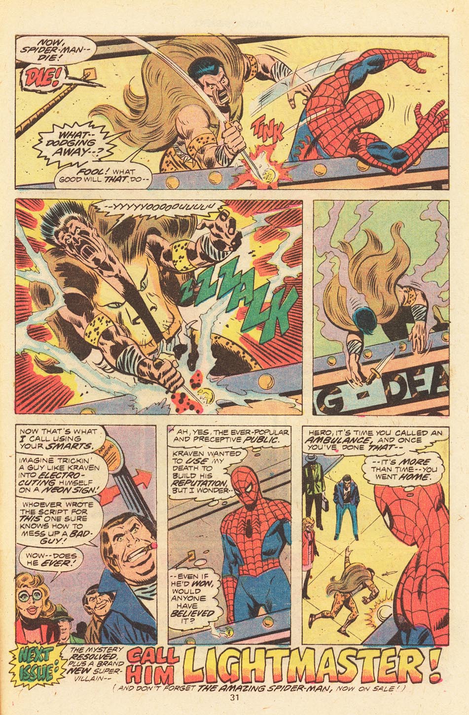 Read online The Spectacular Spider-Man (1976) comic -  Issue #2 - 24