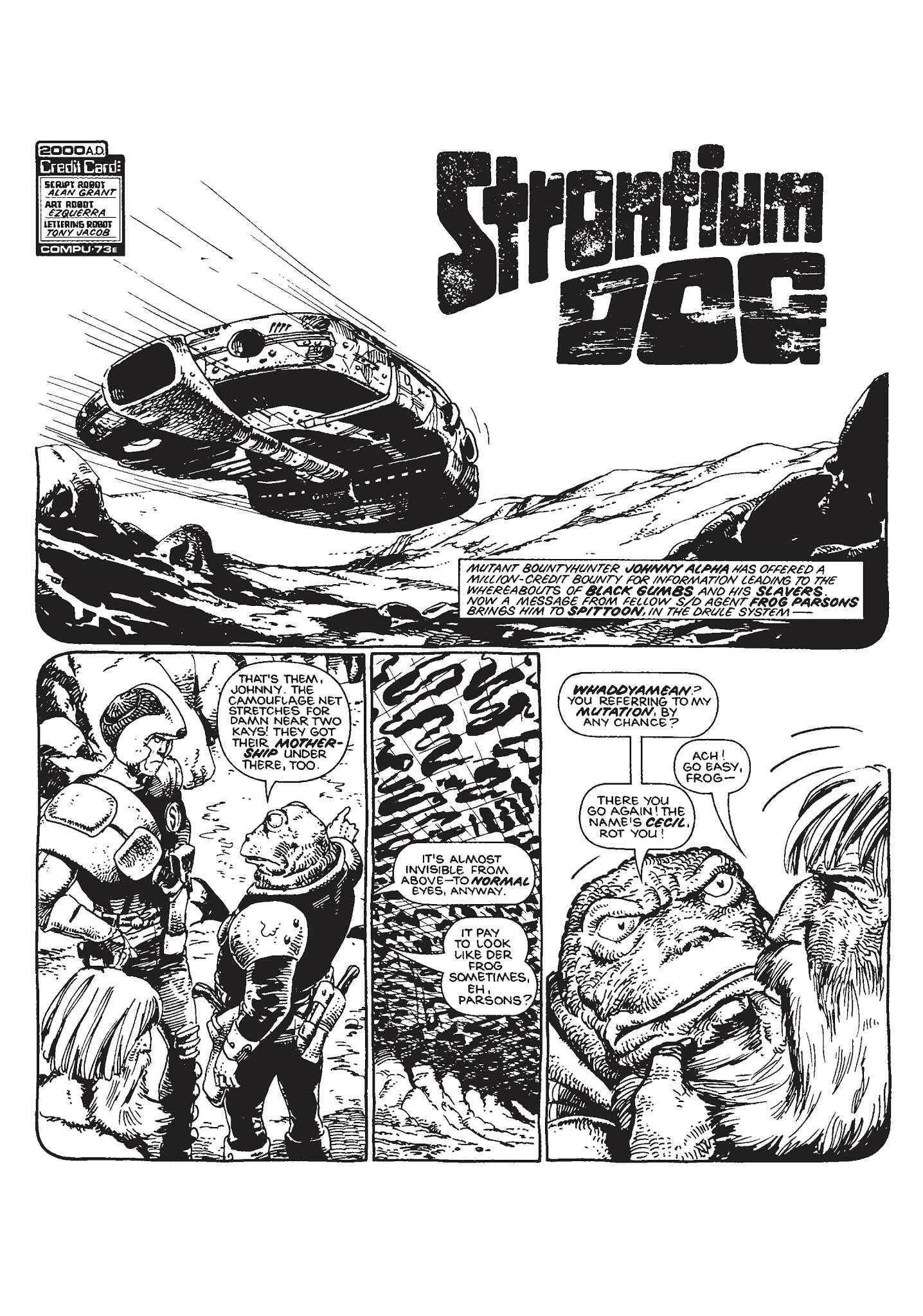 Read online Strontium Dog: Search/Destroy Agency Files comic -  Issue # TPB 3 (Part 1) - 96