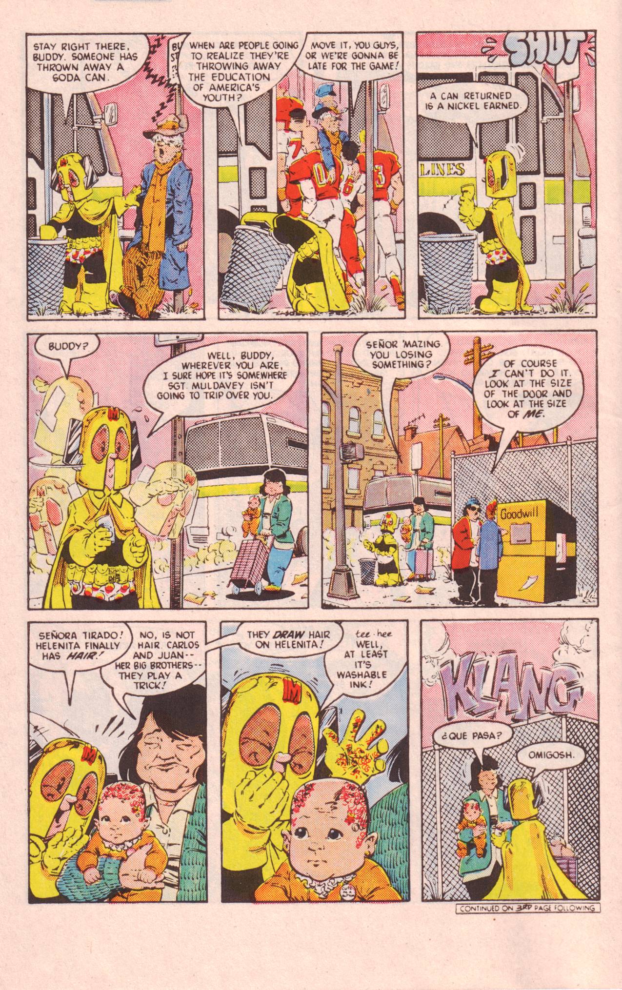 Read online 'Mazing Man comic -  Issue #9 - 5