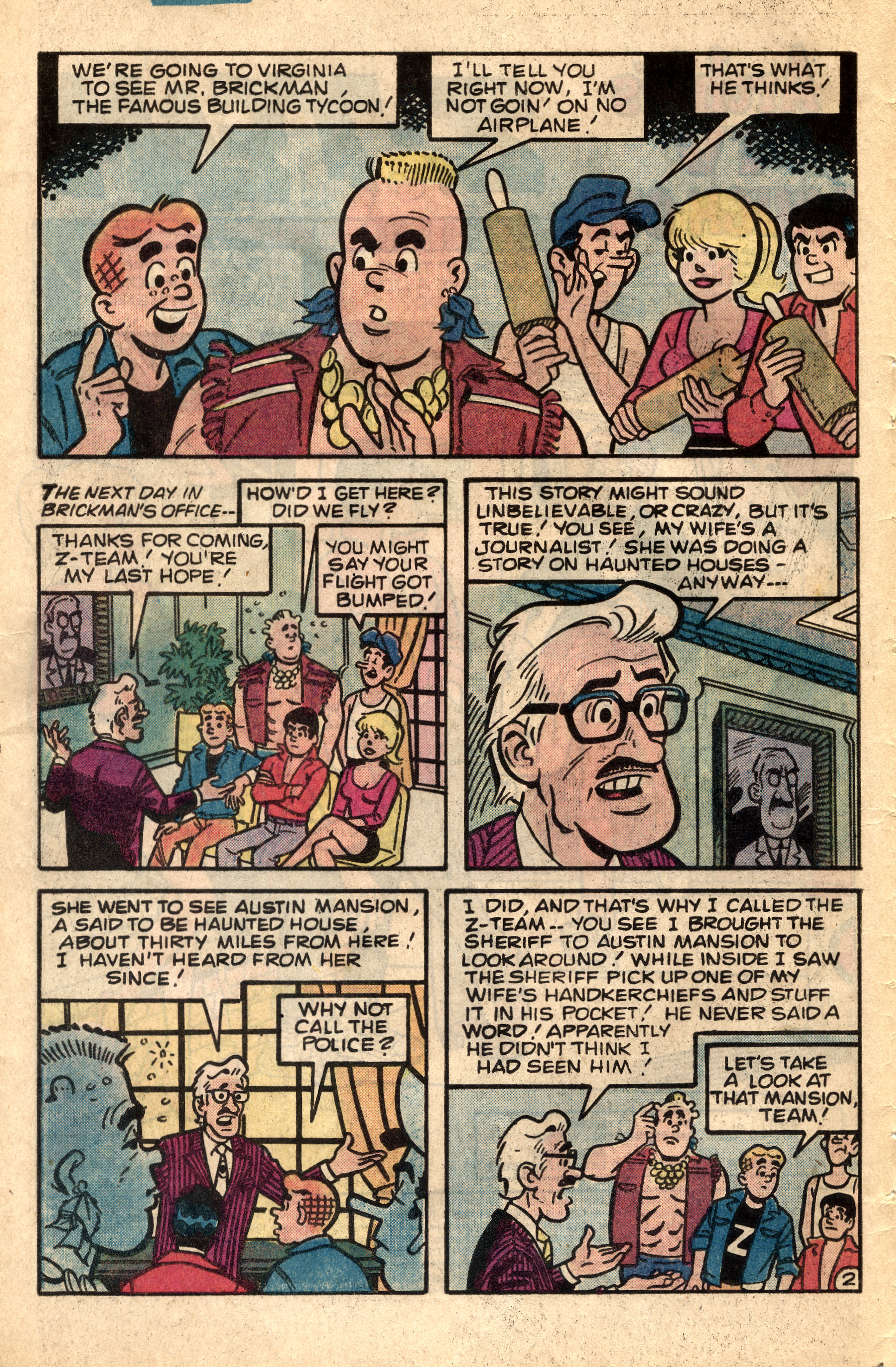 Read online Archie's TV Laugh-Out comic -  Issue #92 - 4