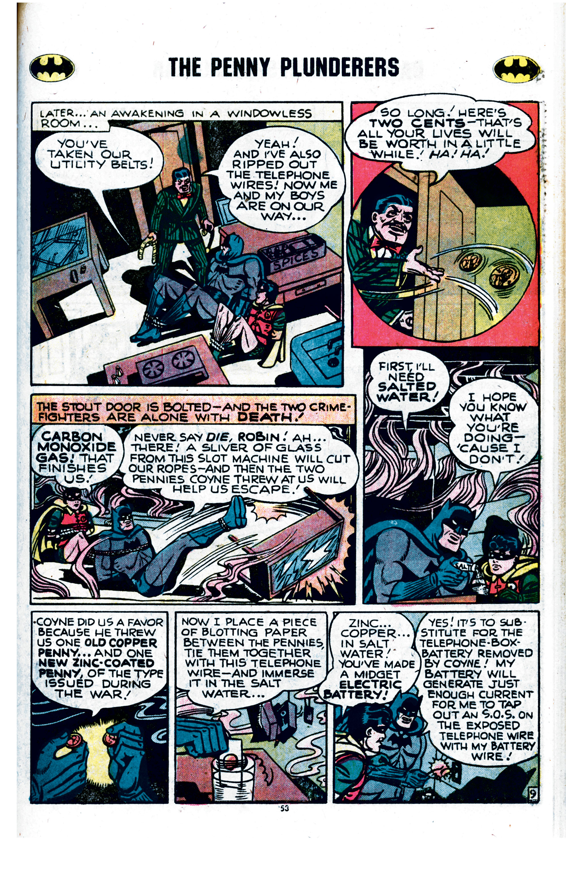 Read online Batman (1940) comic -  Issue #256 - 45