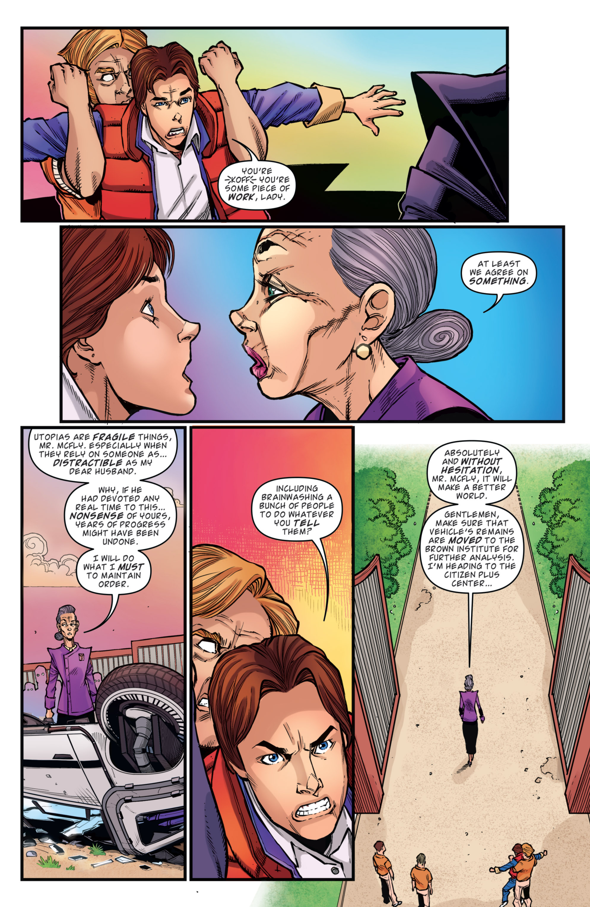 Read online Back to the Future: Citizen Brown comic -  Issue #3 - 26