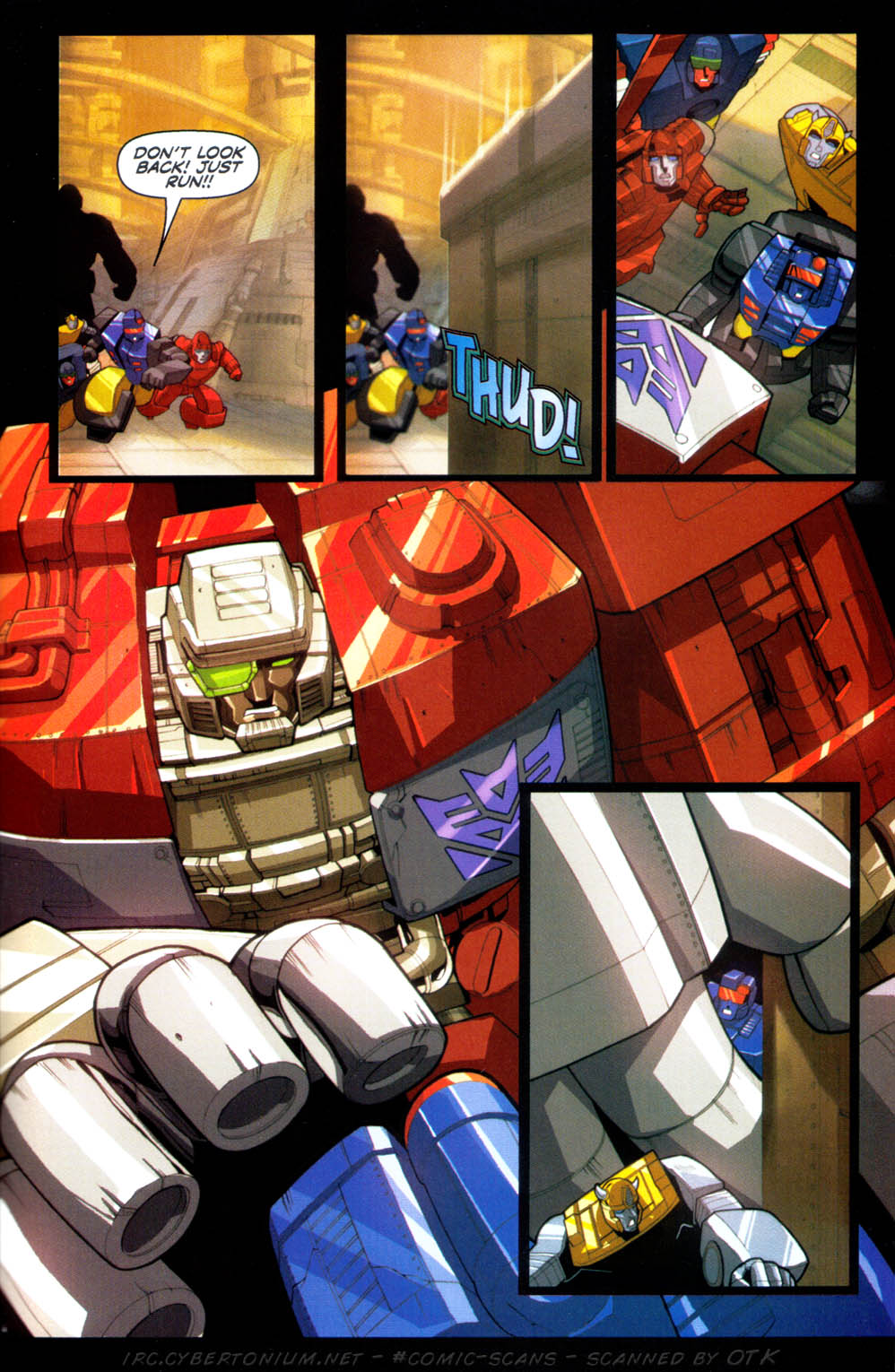 Read online Transformers Armada comic Issue 1