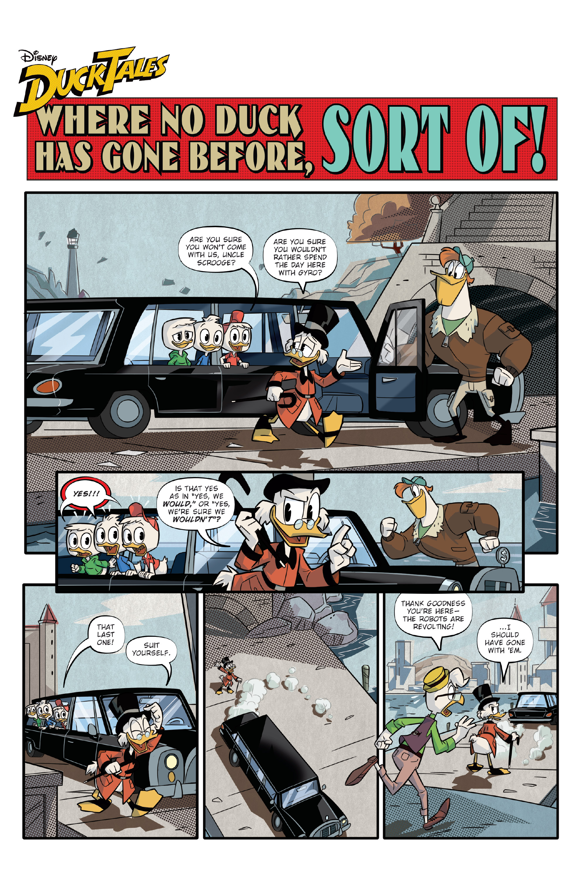 Read online DuckTales: Silence and Science comic -  Issue #3 - 3