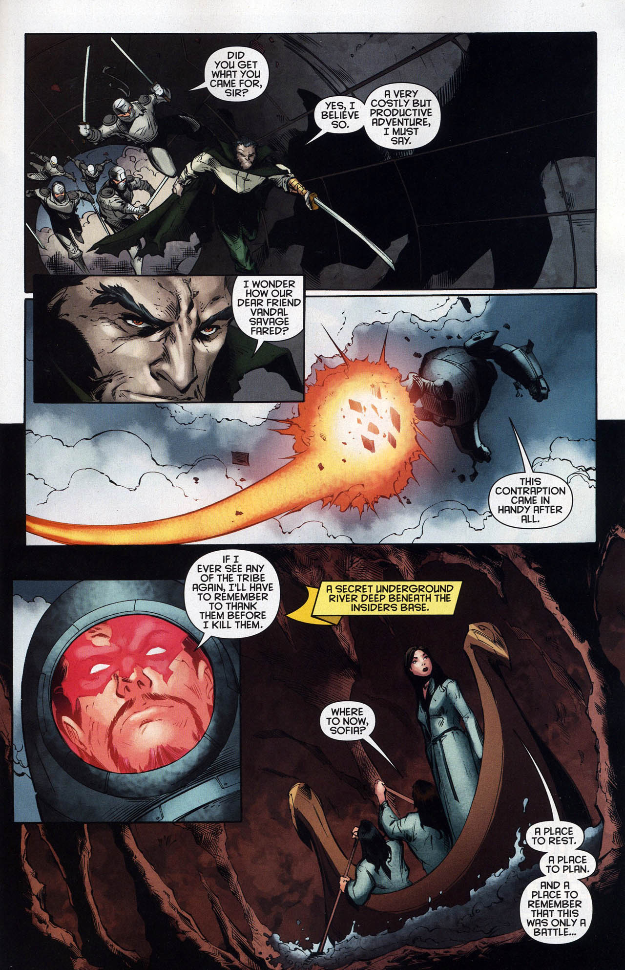 Read online The Outsiders (2009) comic -  Issue #20 - 21