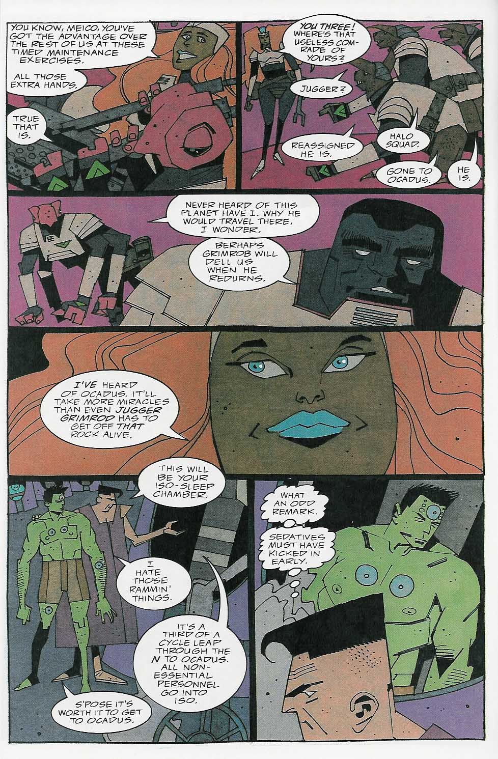 Read online Alien Legion: Jugger Grimrod comic -  Issue # Full - 10