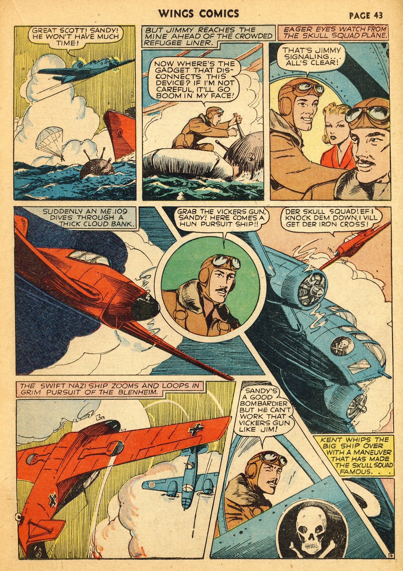 Read online Wings Comics comic -  Issue #14 - 46