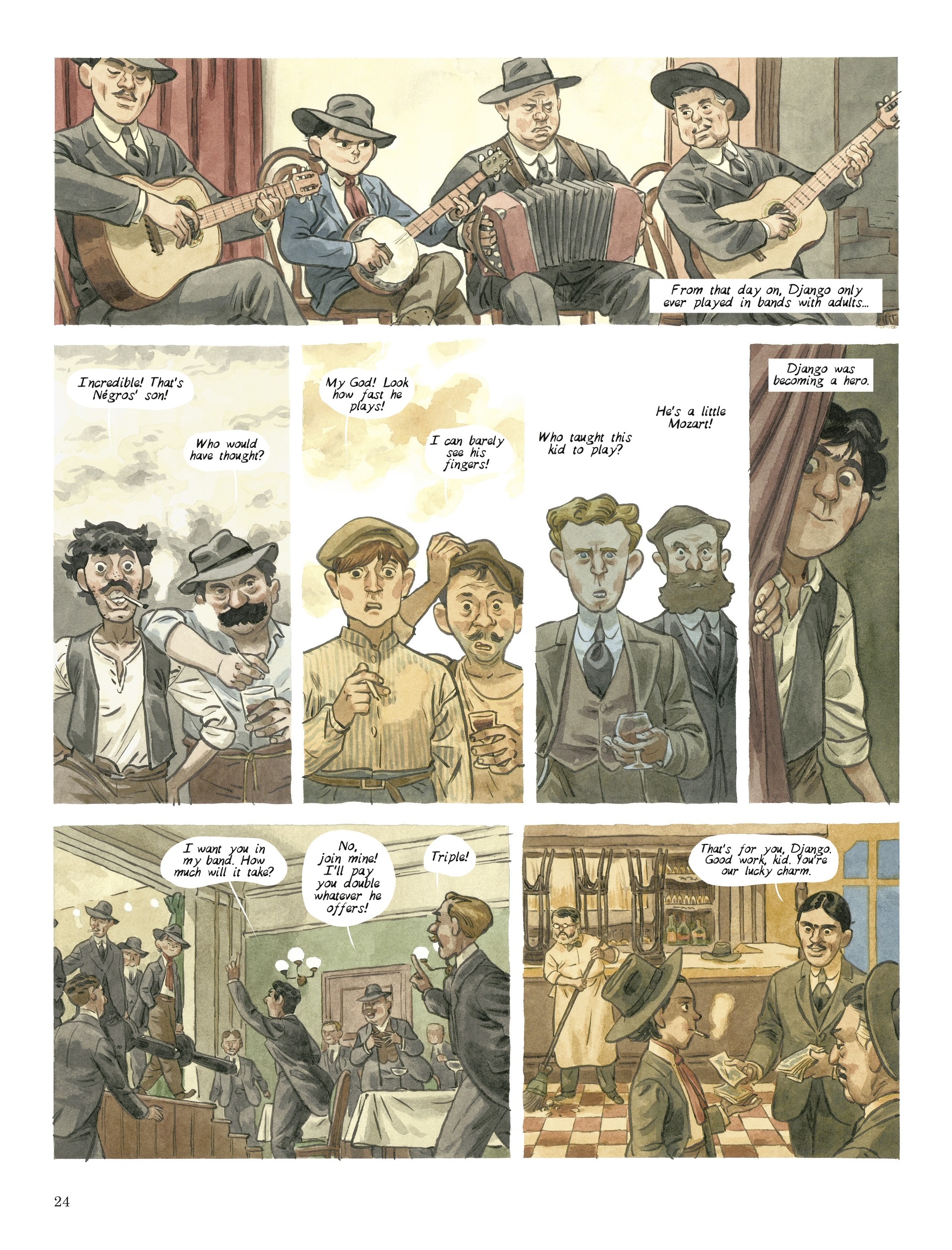 Read online Django: Hand On Fire comic -  Issue # TPB - 24