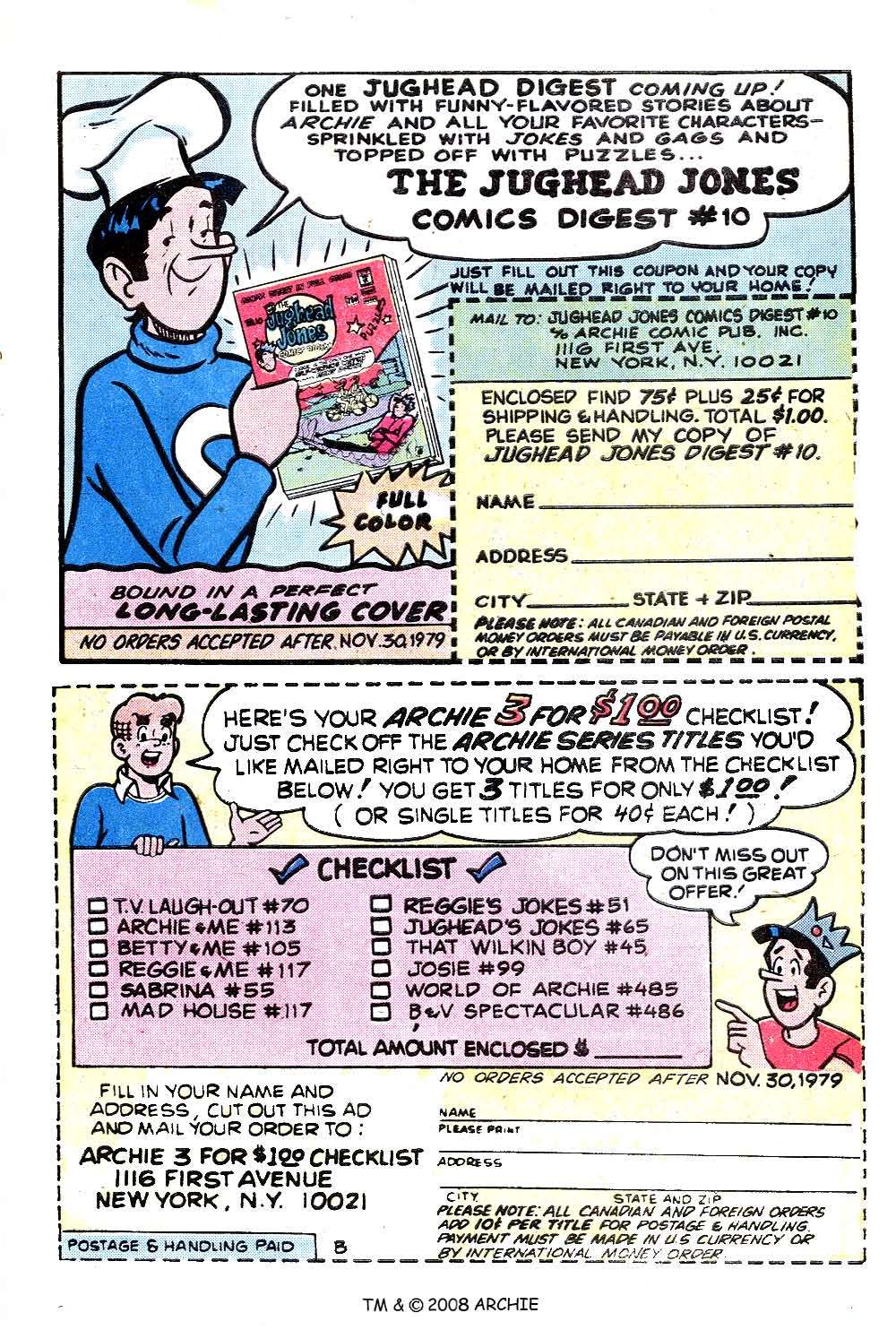 Read online Jughead (1965) comic -  Issue #291 - 27