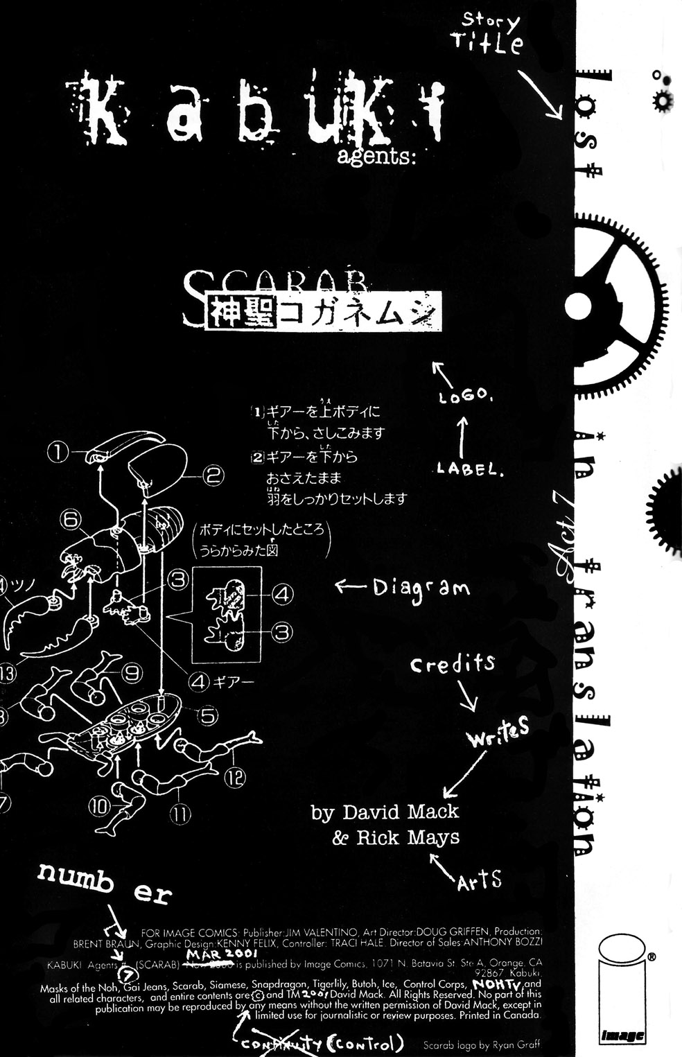 Read online Kabuki Agents: Scarab comic -  Issue #7 - 2