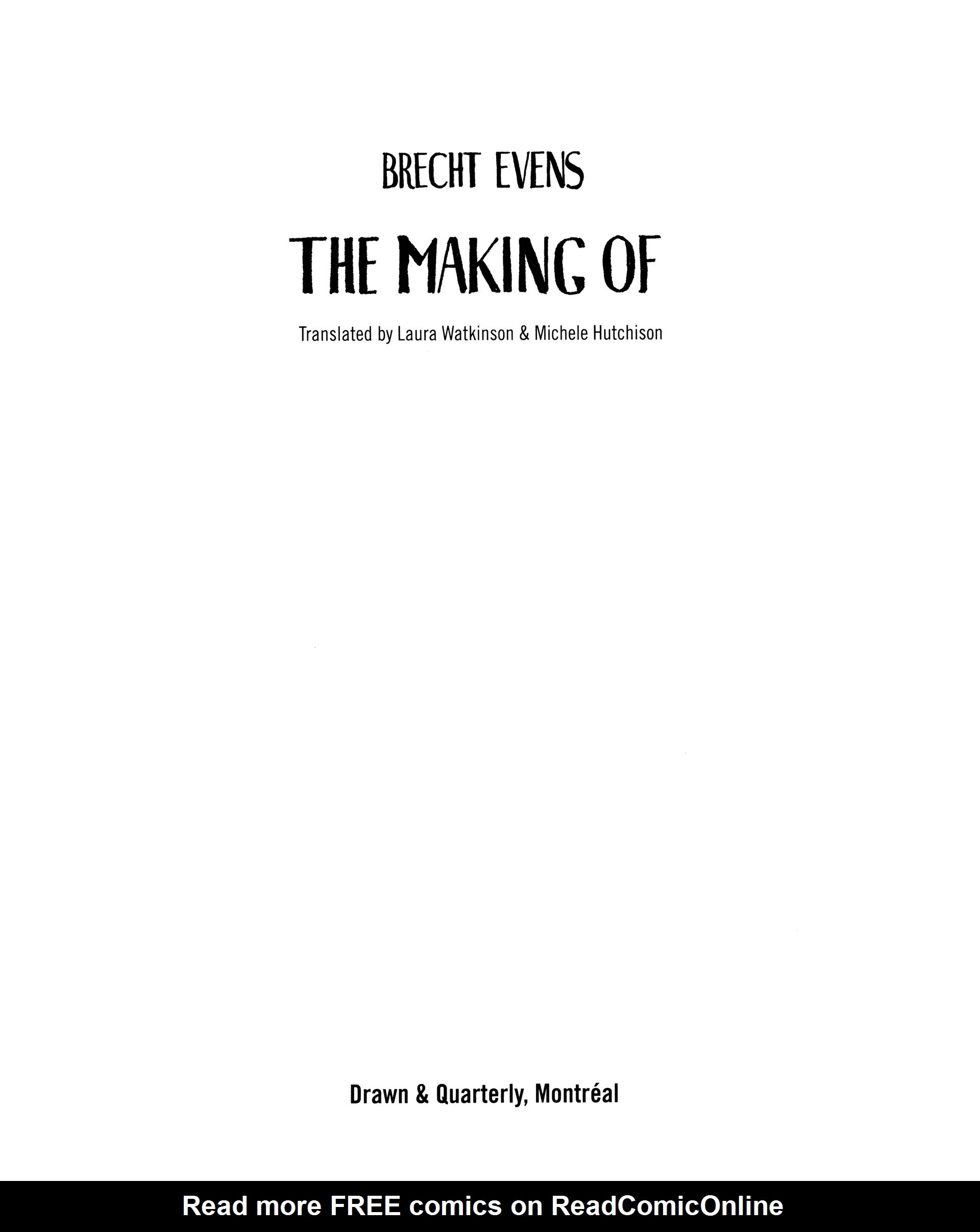 Read online The Making Of comic -  Issue # TPB (Part 1) - 6