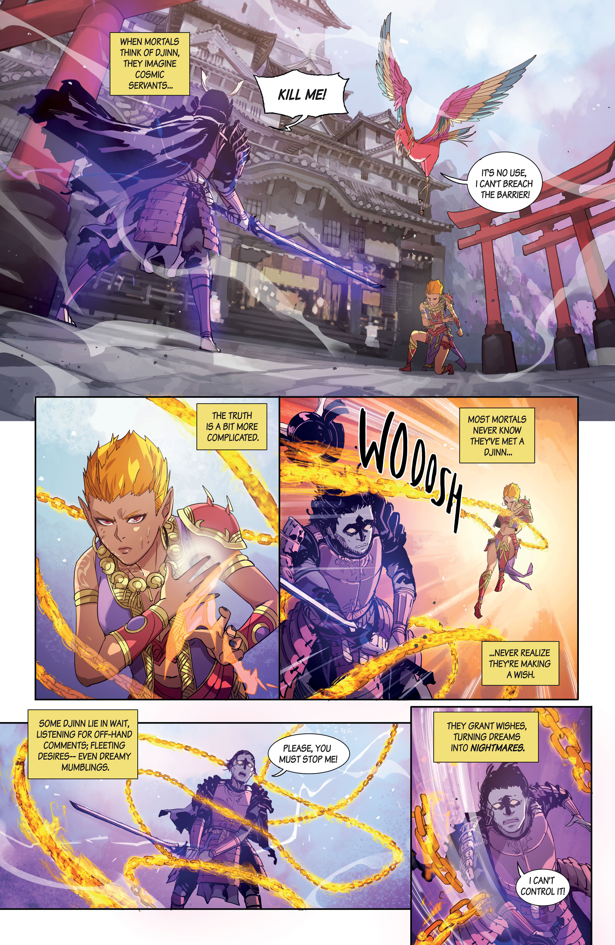 Read online Djinn Hunter comic -  Issue #2 - 3