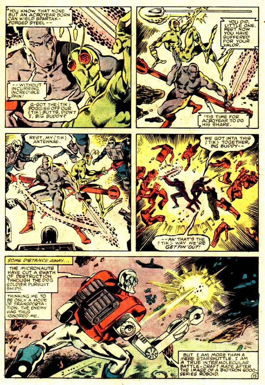 Read online Micronauts (1979) comic -  Issue #51 - 15