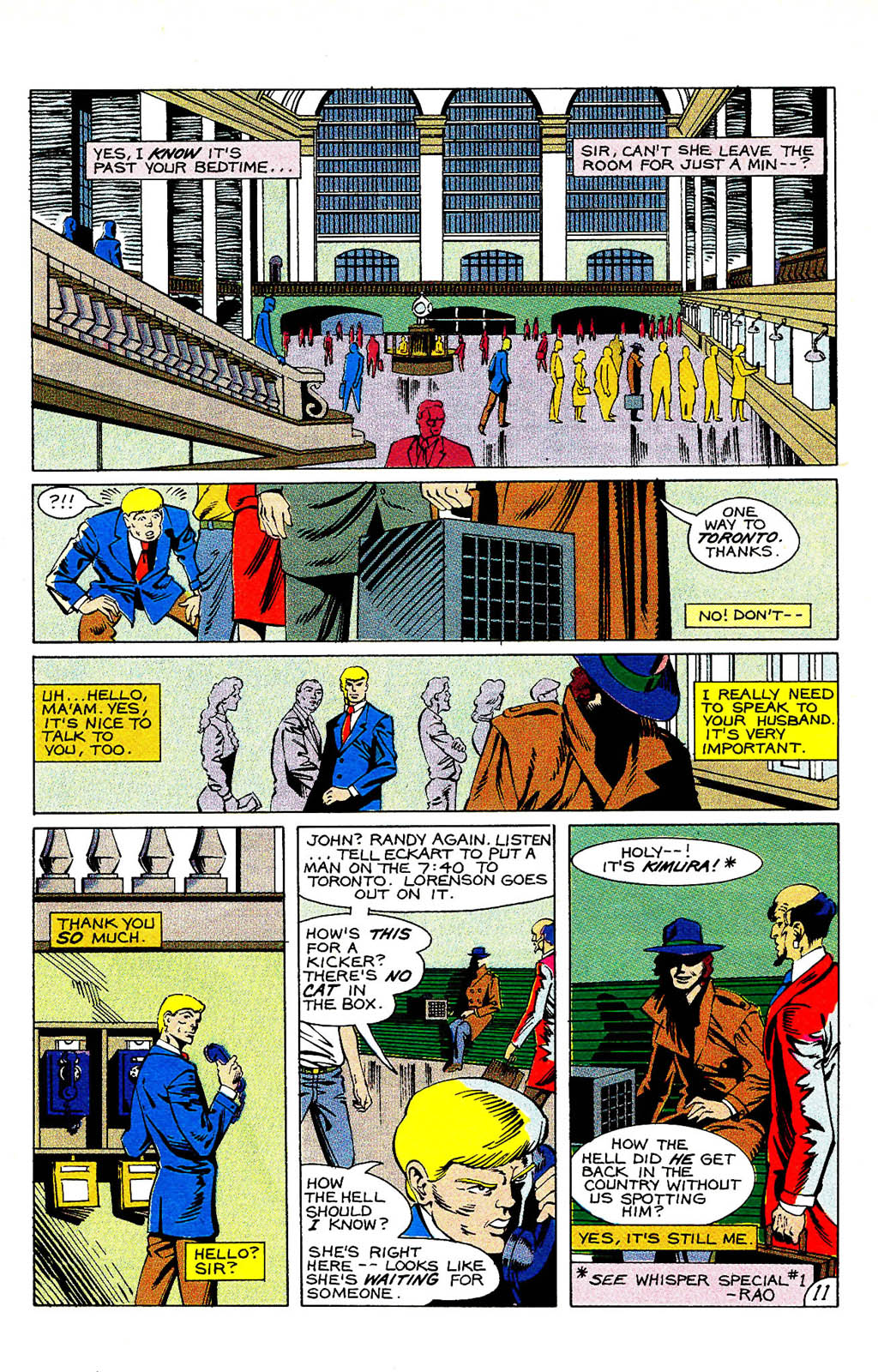 Read online Whisper (1986) comic -  Issue #5 - 14