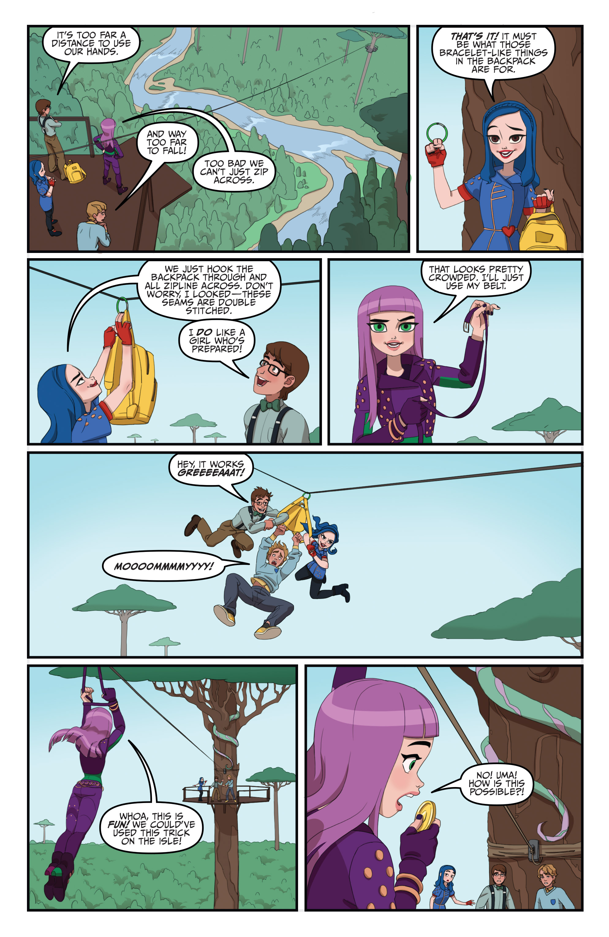Read online Descendants: Twisted Field Trip comic -  Issue # Full - 40