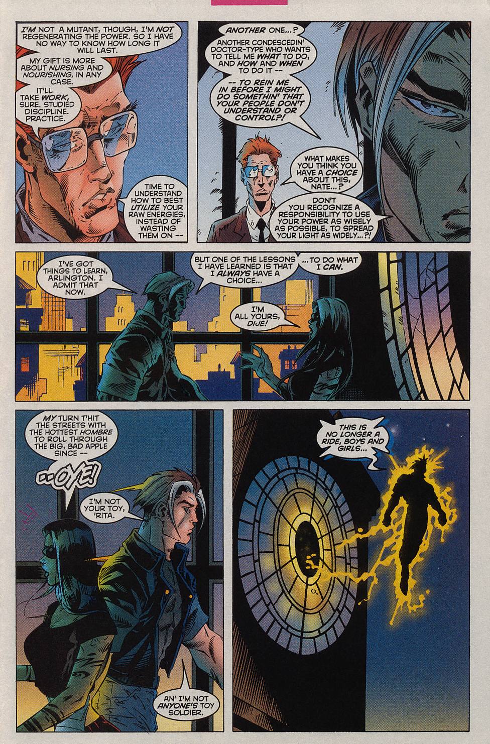 Read online X-Man comic -  Issue #35 - 15