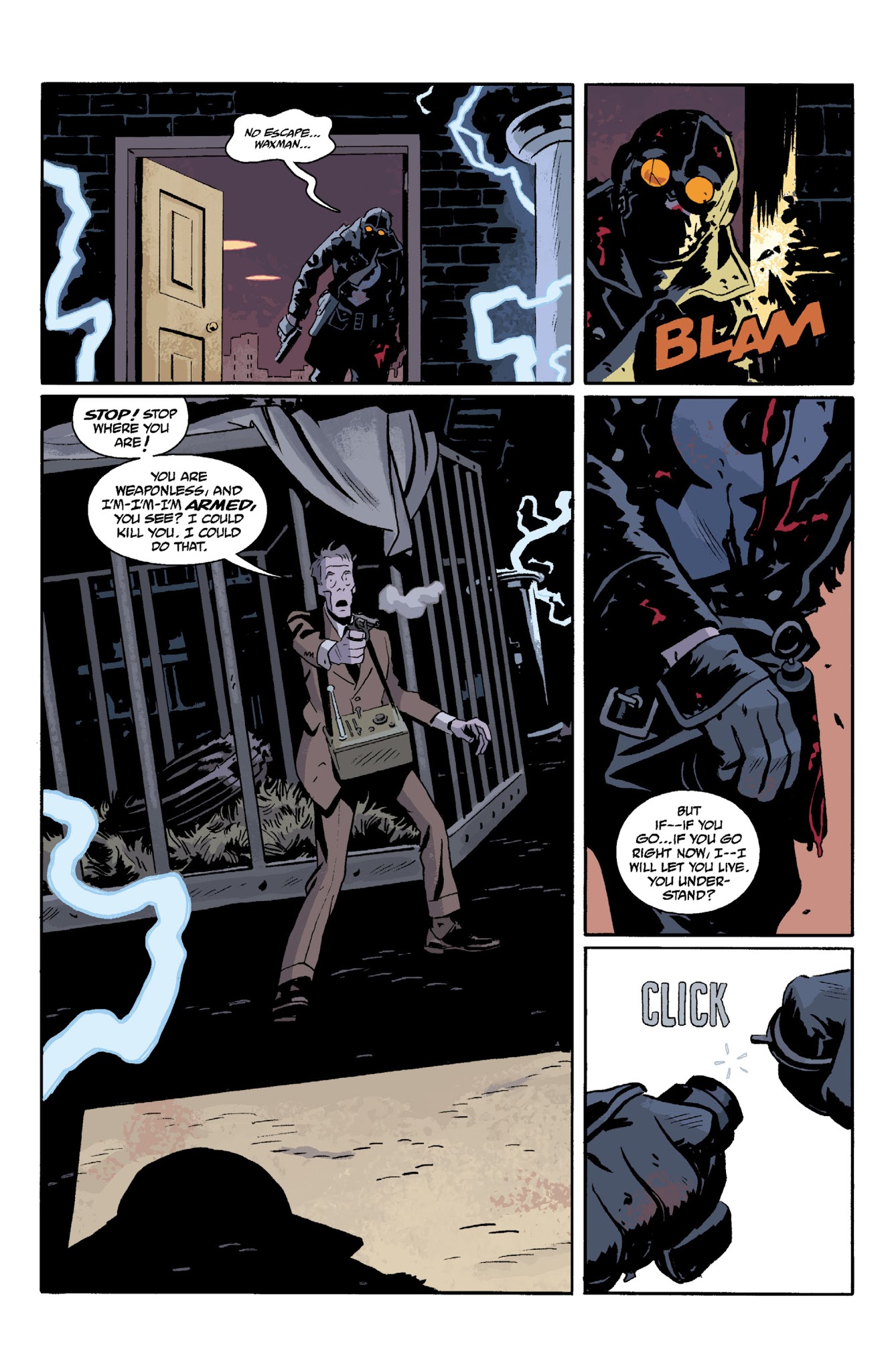 Read online Lobster Johnson: Get the Lobster comic -  Issue # TPB - 100