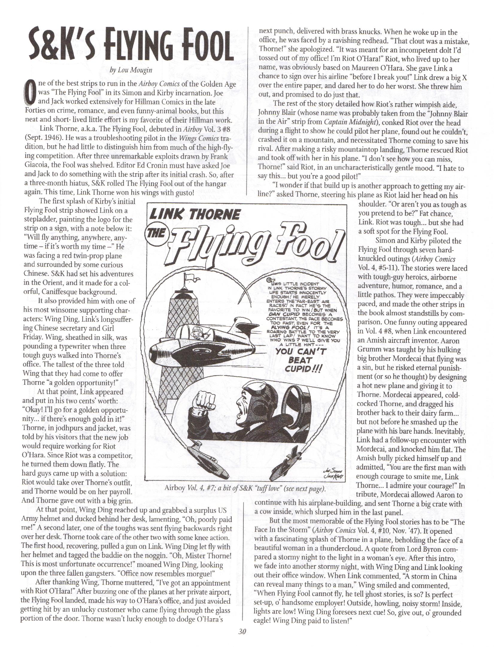Read online The Jack Kirby Collector comic -  Issue #16 - 30