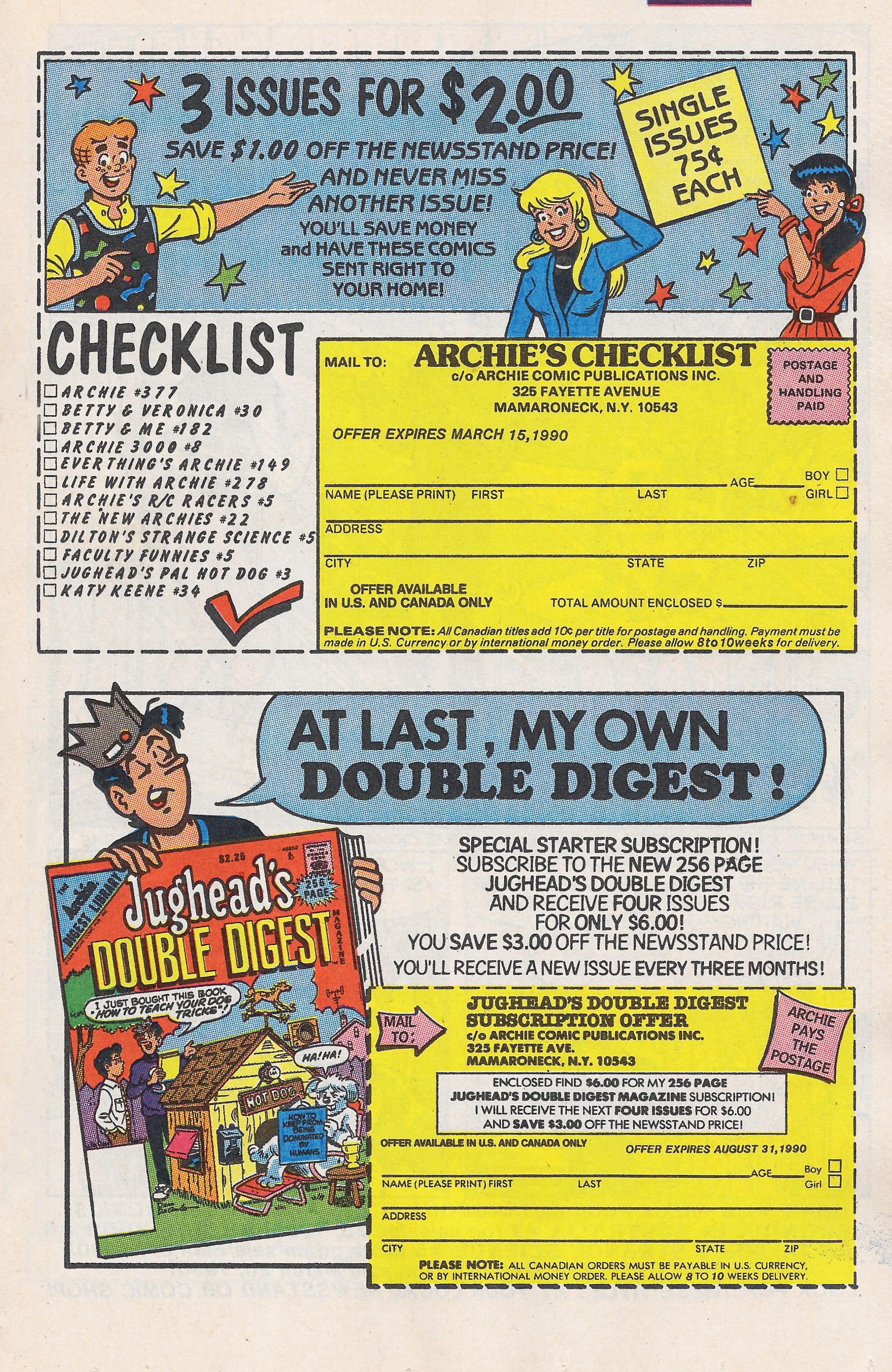 Read online Archie's Pals 'N' Gals (1952) comic -  Issue #214 - 19