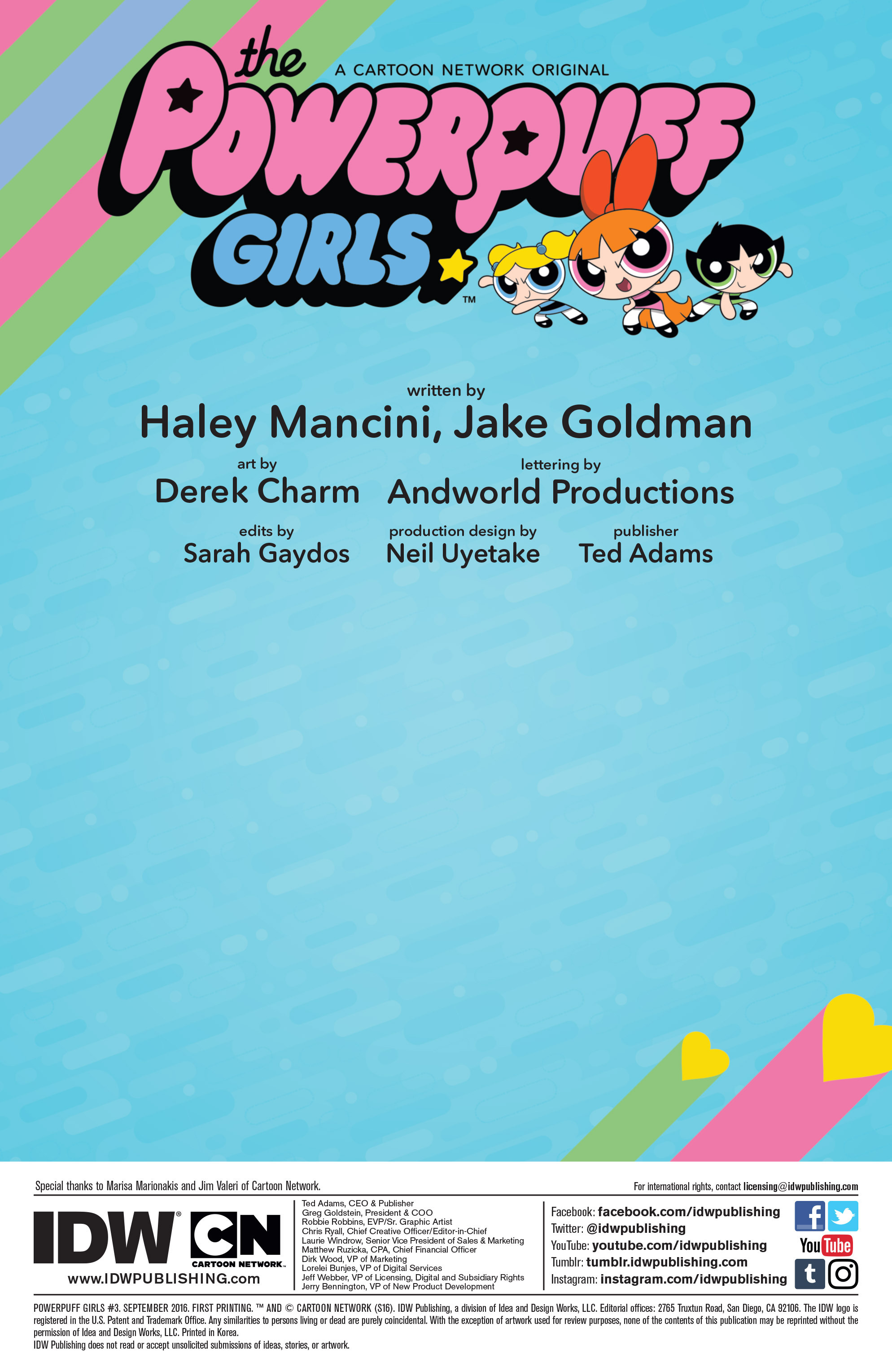 Read online Powerpuff Girls (2016) comic -  Issue #3 - 2