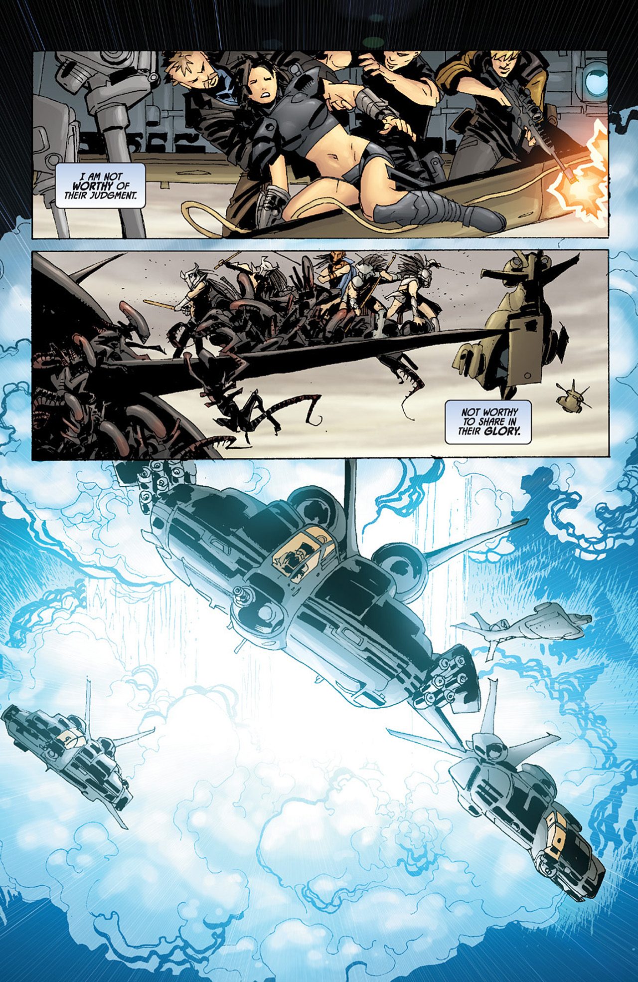 Read online Aliens vs. Predator: Three World War comic -  Issue #6 - 23
