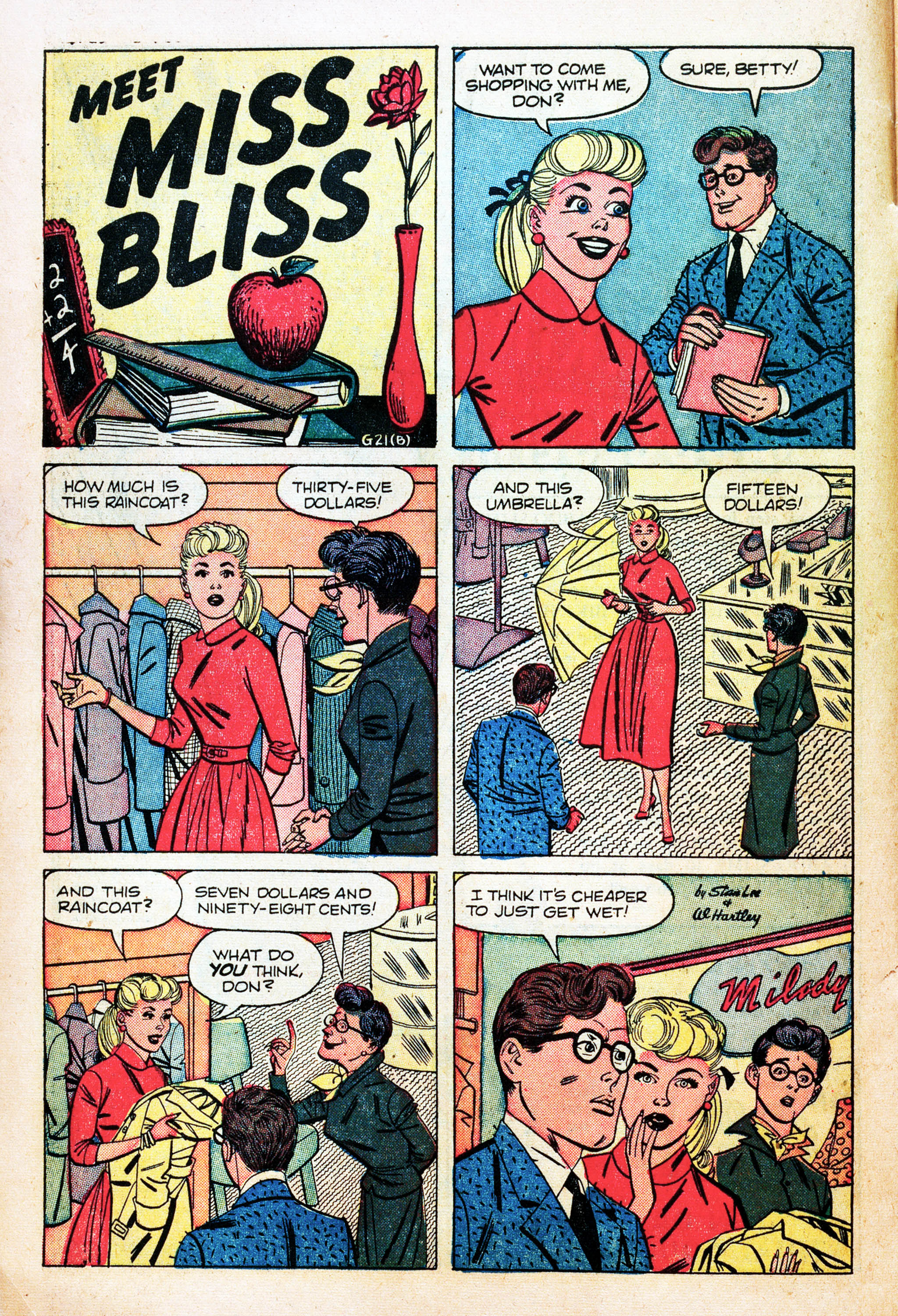 Read online Meet Miss Bliss comic -  Issue #2 - 10